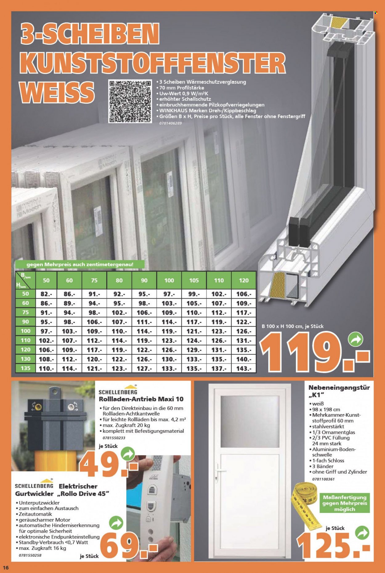 Globus Baumarkt Prospekte  - 31.01.2022 - 5.02.2022. Seite 16