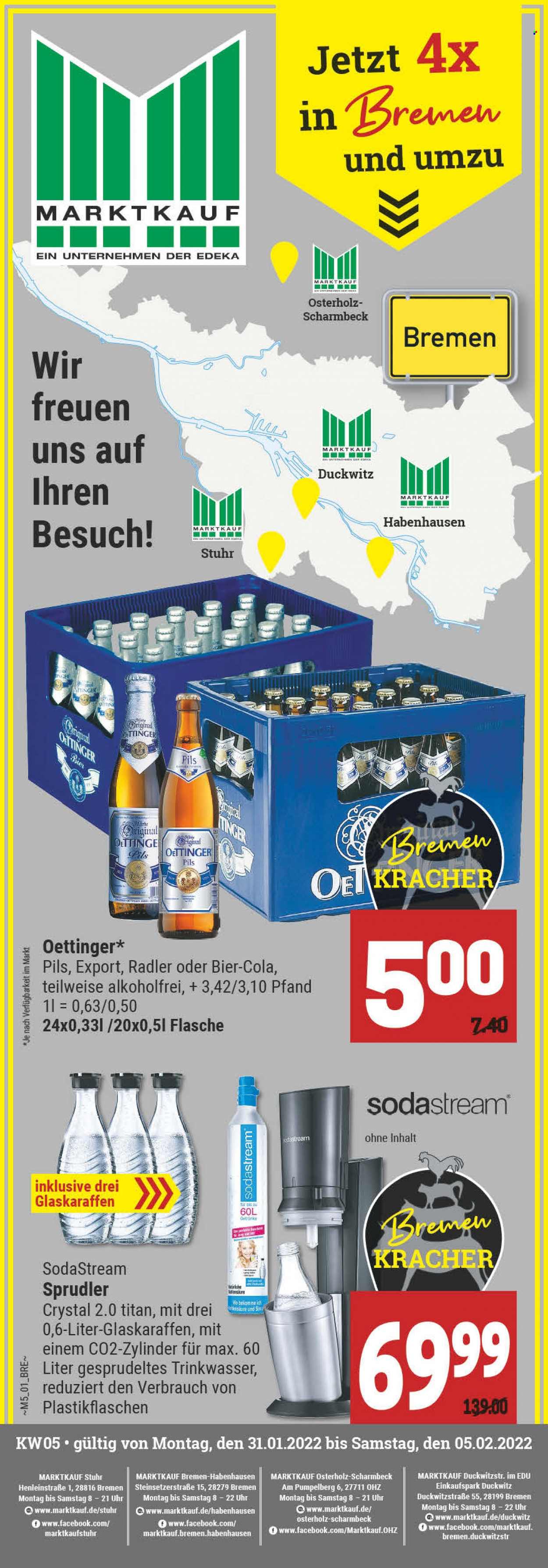Marktkauf Prospekte  - 31.01.2022 - 5.02.2022. Seite 1