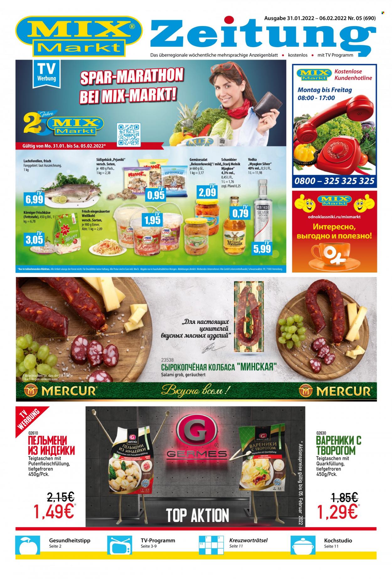 Mix Markt Prospekte  - 31.01.2022 - 6.02.2022. Seite 1