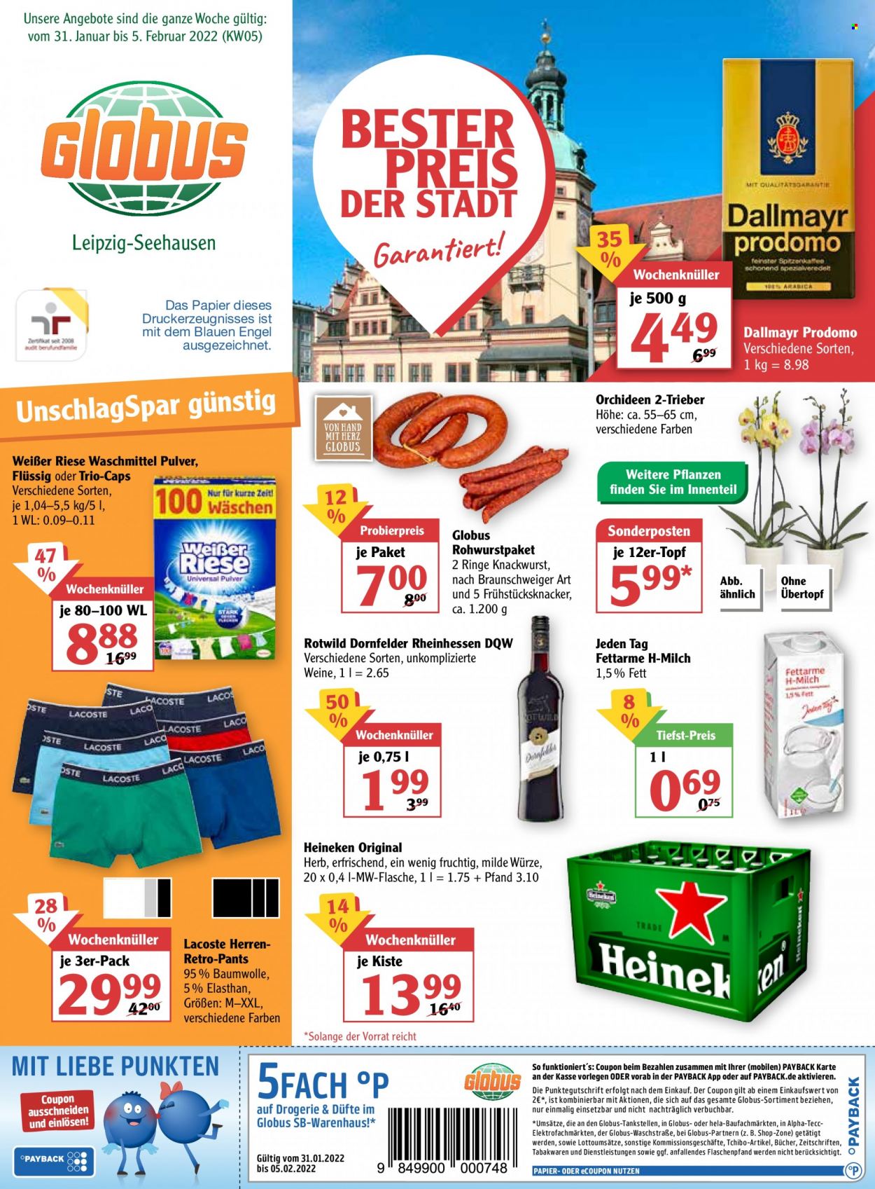 Globus Prospekte  - 31.01.2022 - 5.02.2022. Seite 1