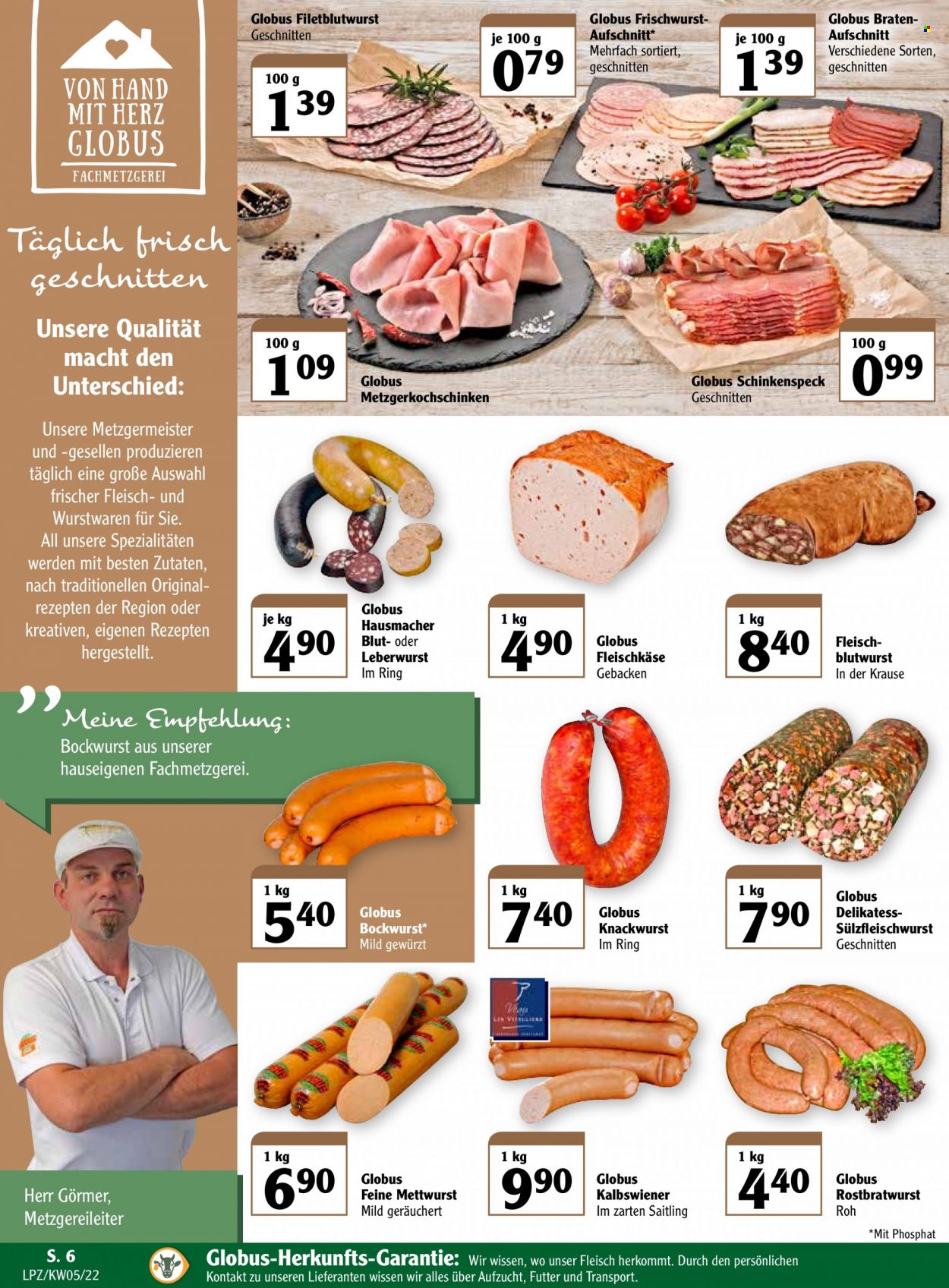 Globus Prospekte  - 31.01.2022 - 5.02.2022. Seite 6