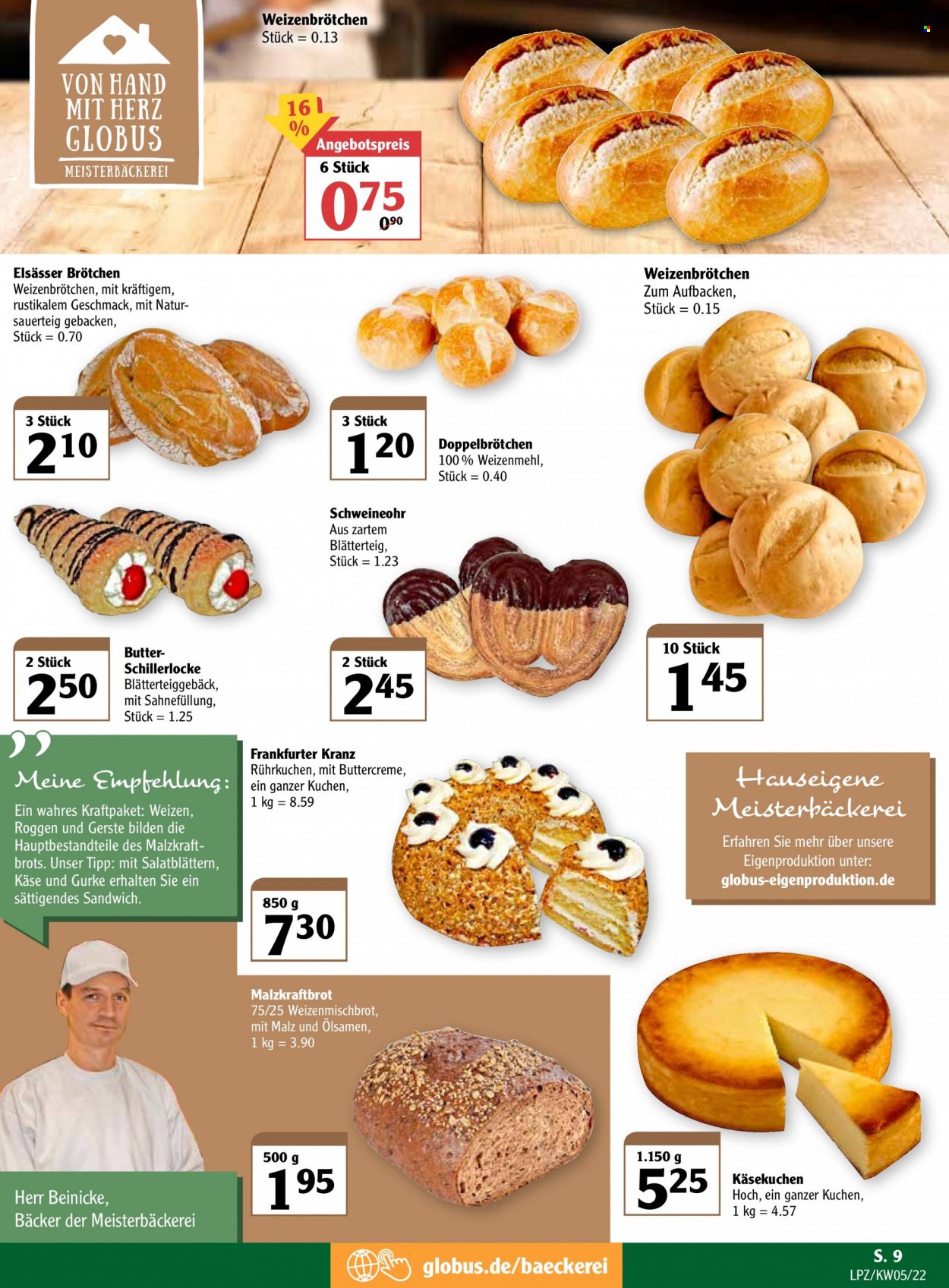 Globus Prospekte  - 31.01.2022 - 5.02.2022. Seite 9