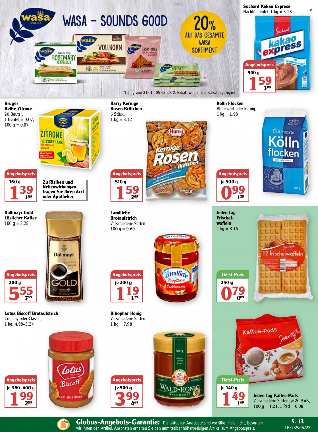 Globus Prospekte  - 31.01.2022 - 5.02.2022. Seite 13