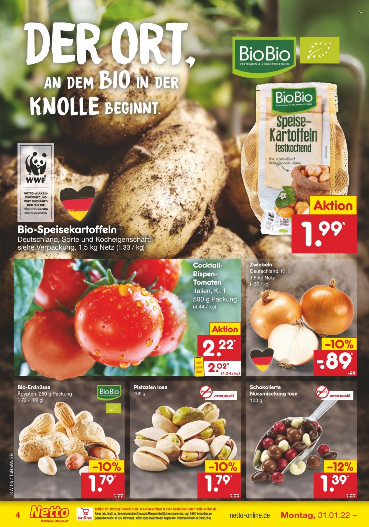 Netto Marken-Discount Prospekte  - 31.01.2022 - 5.02.2022. Seite 4
