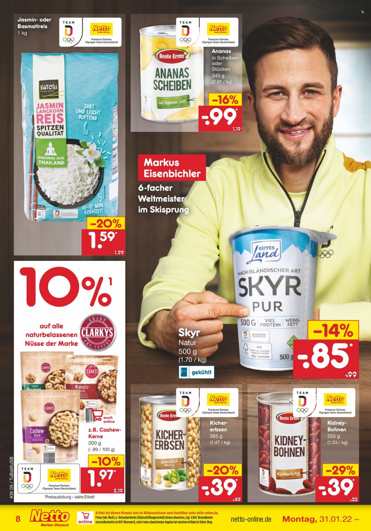 Netto Marken-Discount Prospekte  - 31.01.2022 - 5.02.2022. Seite 8
