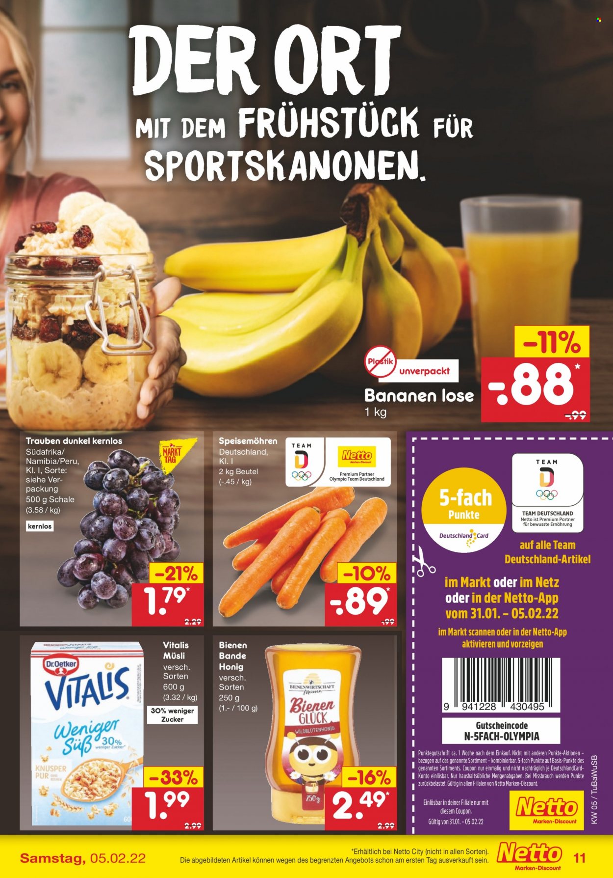 Netto Marken-Discount Prospekte  - 31.01.2022 - 5.02.2022. Seite 11