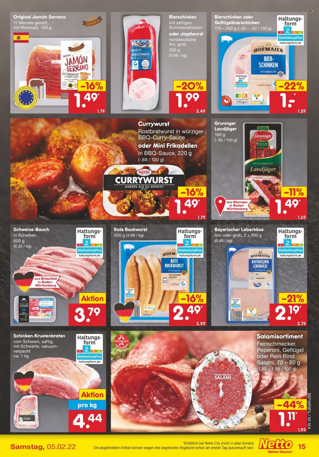 Netto Marken-Discount Prospekte  - 31.01.2022 - 5.02.2022. Seite 15