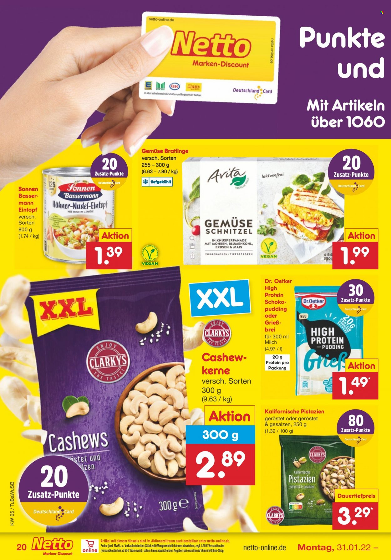 Netto Marken-Discount Prospekte  - 31.01.2022 - 5.02.2022. Seite 20