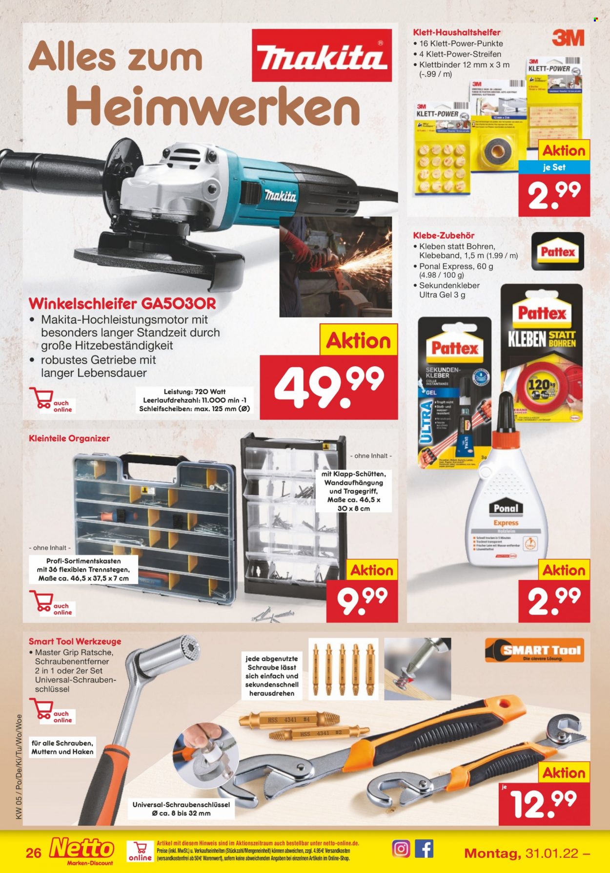 Netto Marken-Discount Prospekte  - 31.01.2022 - 5.02.2022. Seite 26