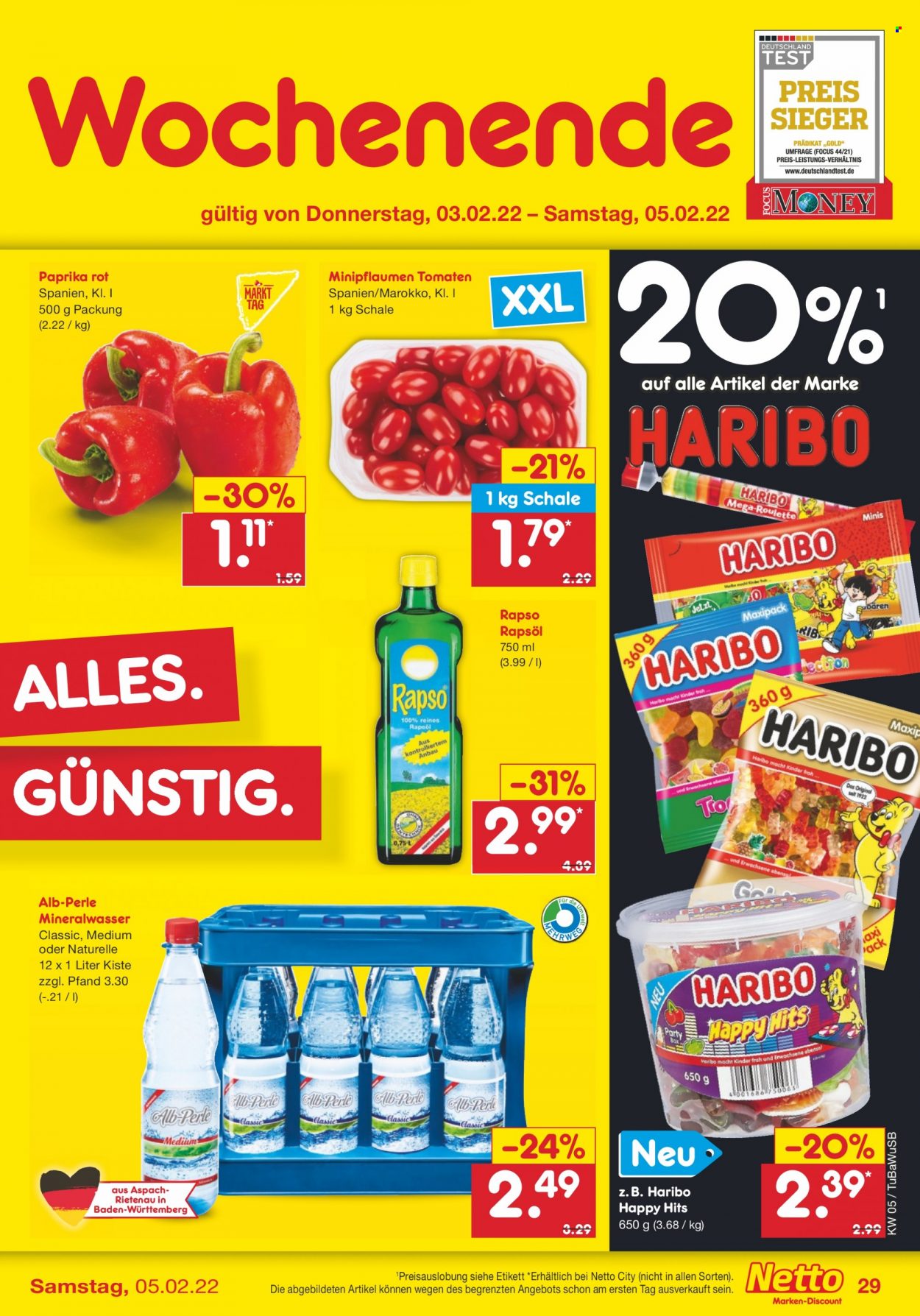 Netto Marken-Discount Prospekte  - 31.01.2022 - 5.02.2022. Seite 29
