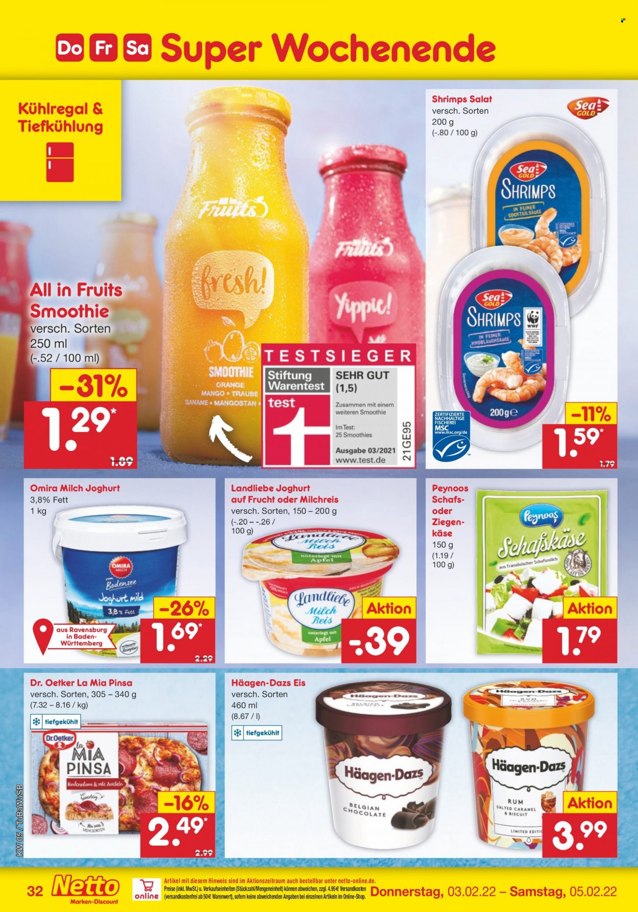 Netto Marken-Discount Prospekte  - 31.01.2022 - 5.02.2022. Seite 32