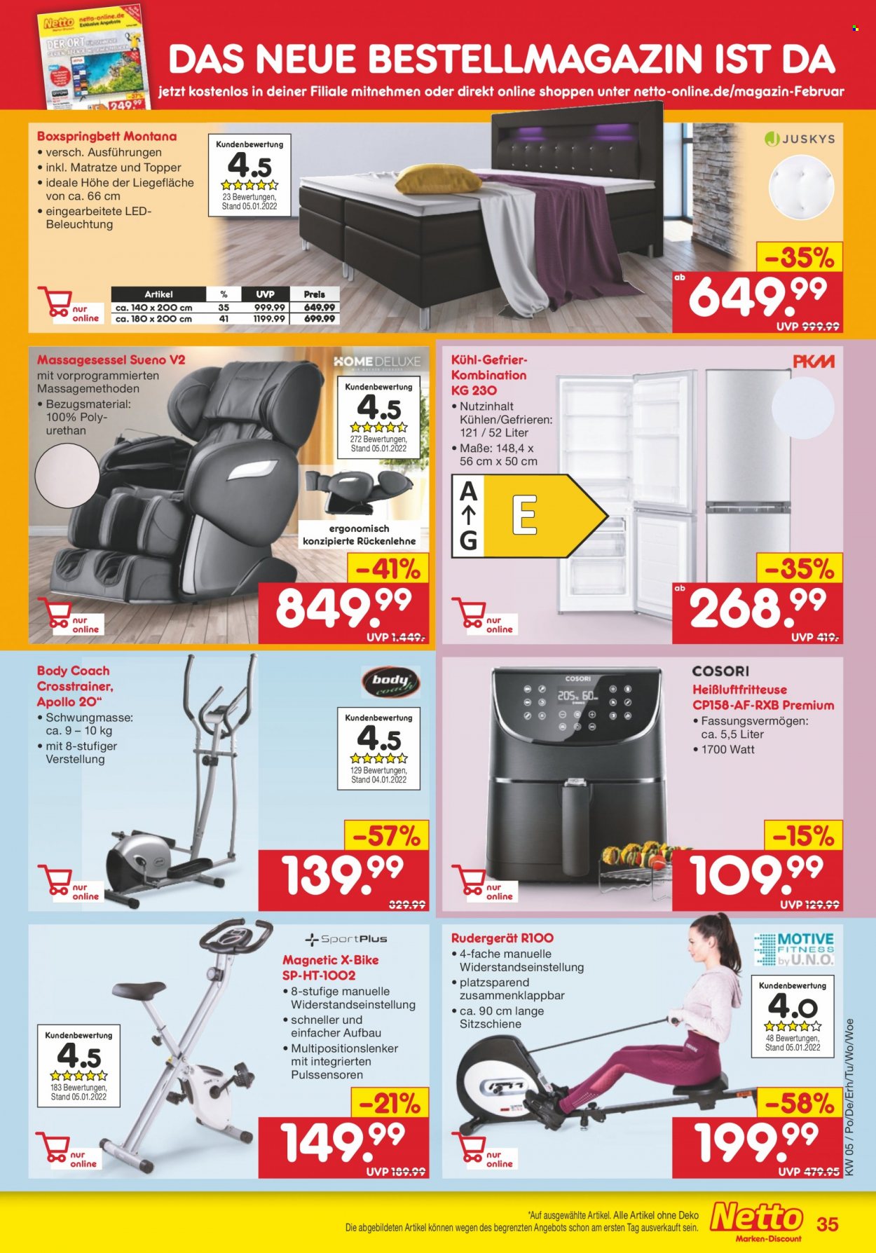 Netto Marken-Discount Prospekte  - 31.01.2022 - 5.02.2022. Seite 35
