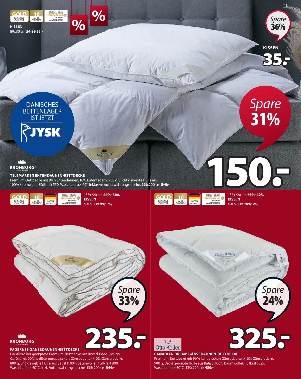 JYSK Prospekte  - 30.01.2022 - 12.02.2022. Seite 11