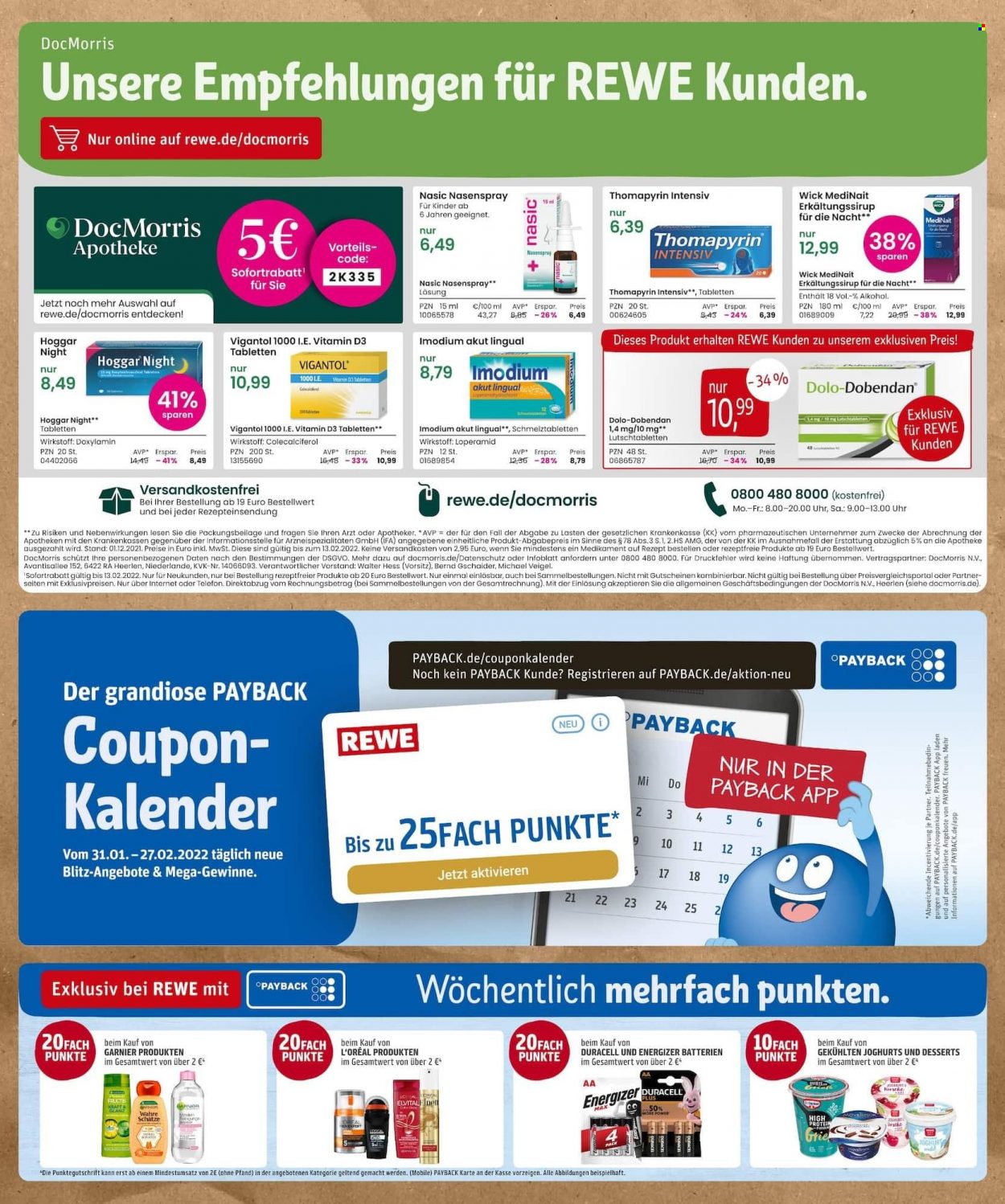 REWE Prospekte  - 31.01.2022 - 5.02.2022. Seite 21