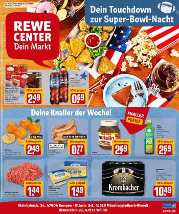 Prospekte REWE - 31.01.2022 - 5.02.2022.