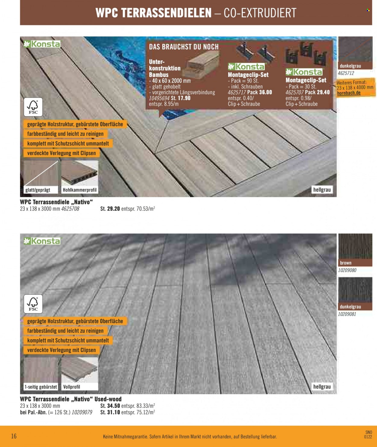 Hornbach Prospekte  - 1.02.2022 - 28.02.2022. Seite 16