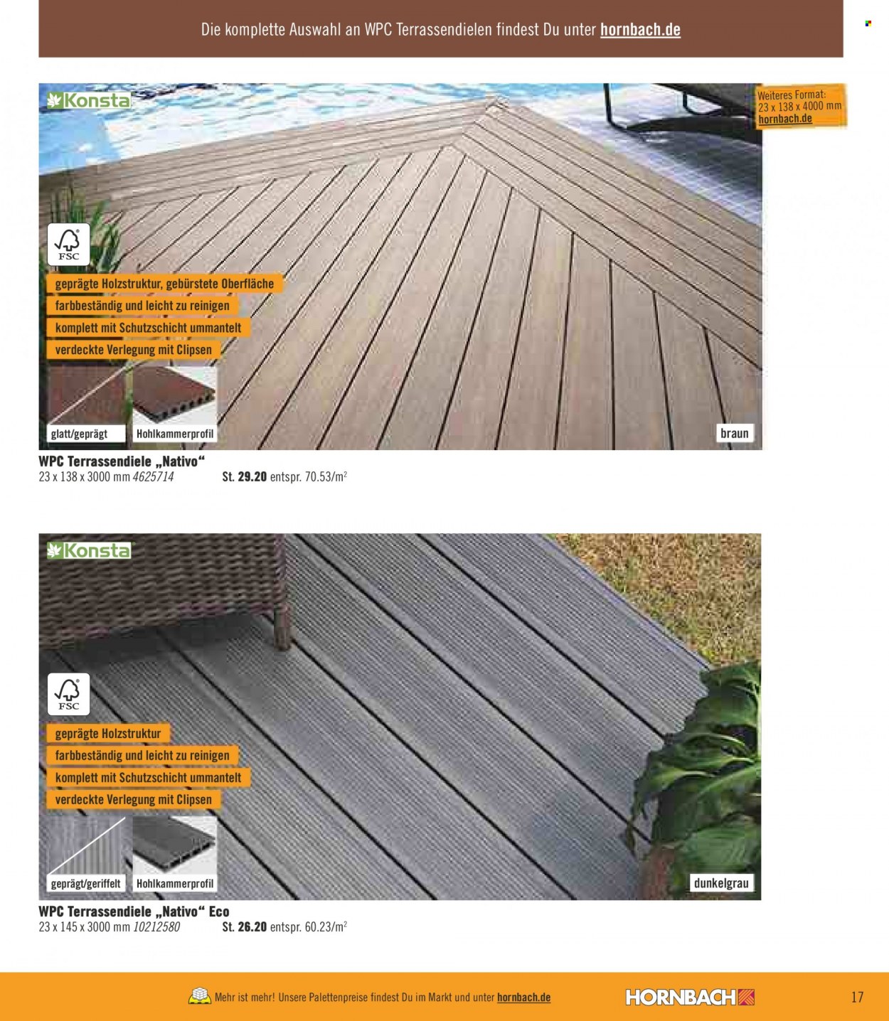 Hornbach Prospekte  - 1.02.2022 - 28.02.2022. Seite 17
