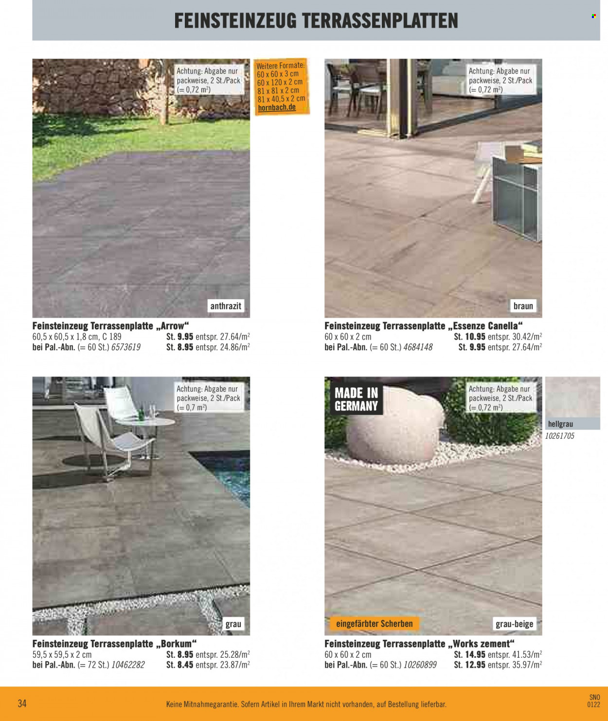 Hornbach Prospekte  - 1.02.2022 - 28.02.2022. Seite 34