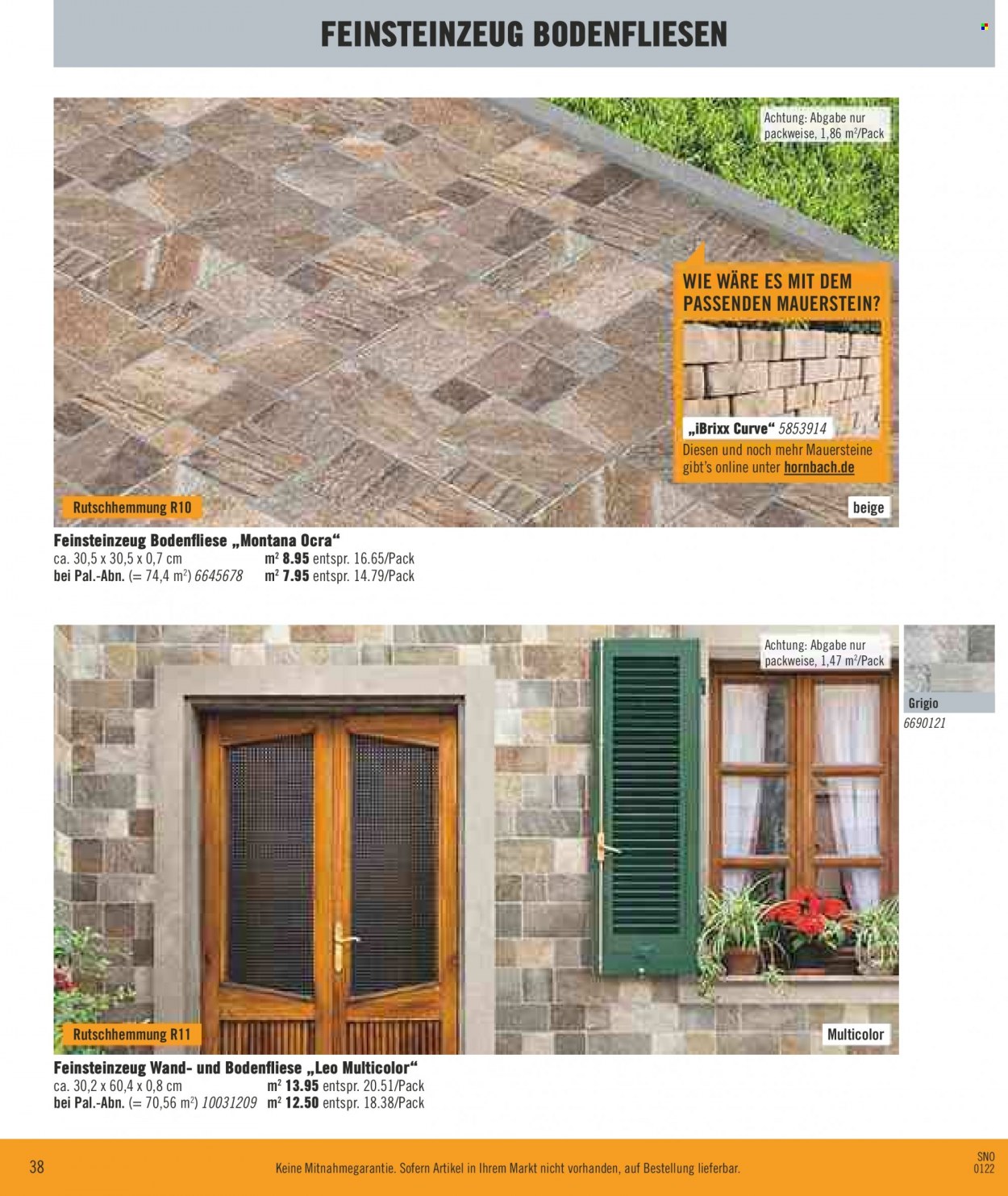 Hornbach Prospekte  - 1.02.2022 - 28.02.2022. Seite 38