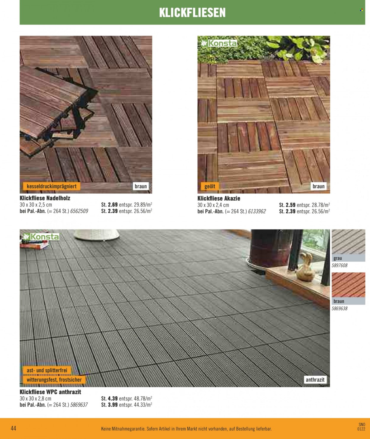 Hornbach Prospekte  - 1.02.2022 - 28.02.2022. Seite 44
