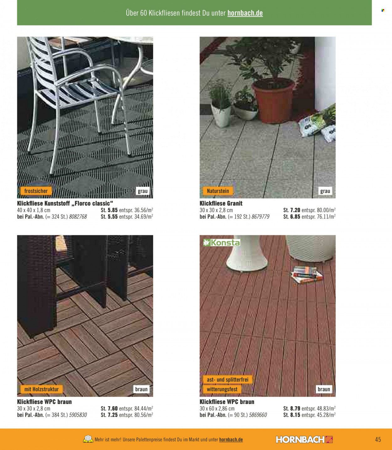 Hornbach Prospekte  - 1.02.2022 - 28.02.2022. Seite 45