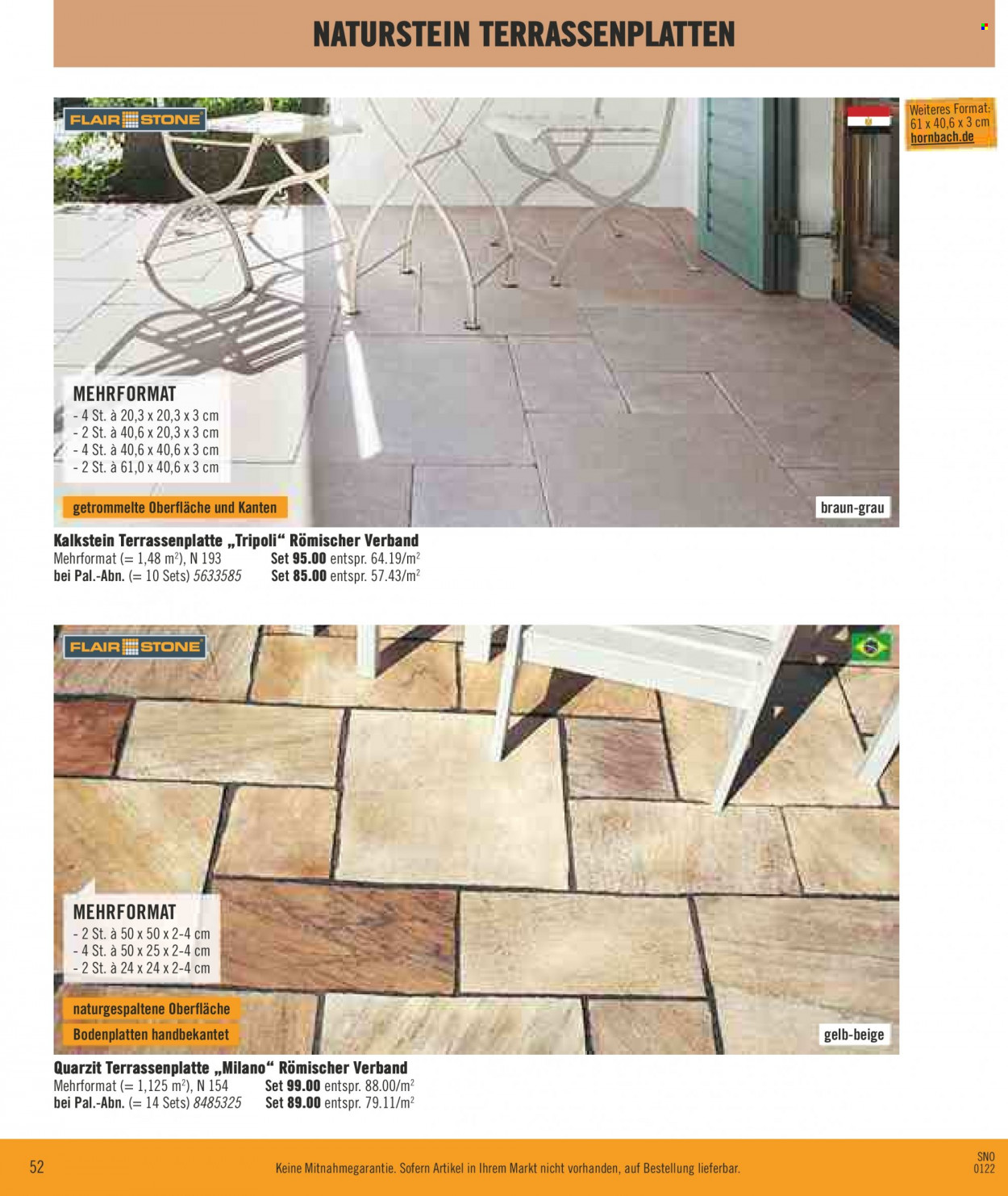 Hornbach Prospekte  - 1.02.2022 - 28.02.2022. Seite 52