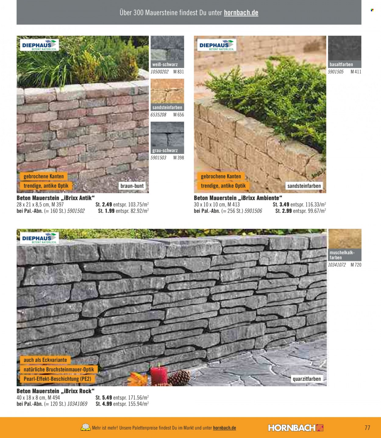 Hornbach Prospekte  - 1.02.2022 - 28.02.2022. Seite 77