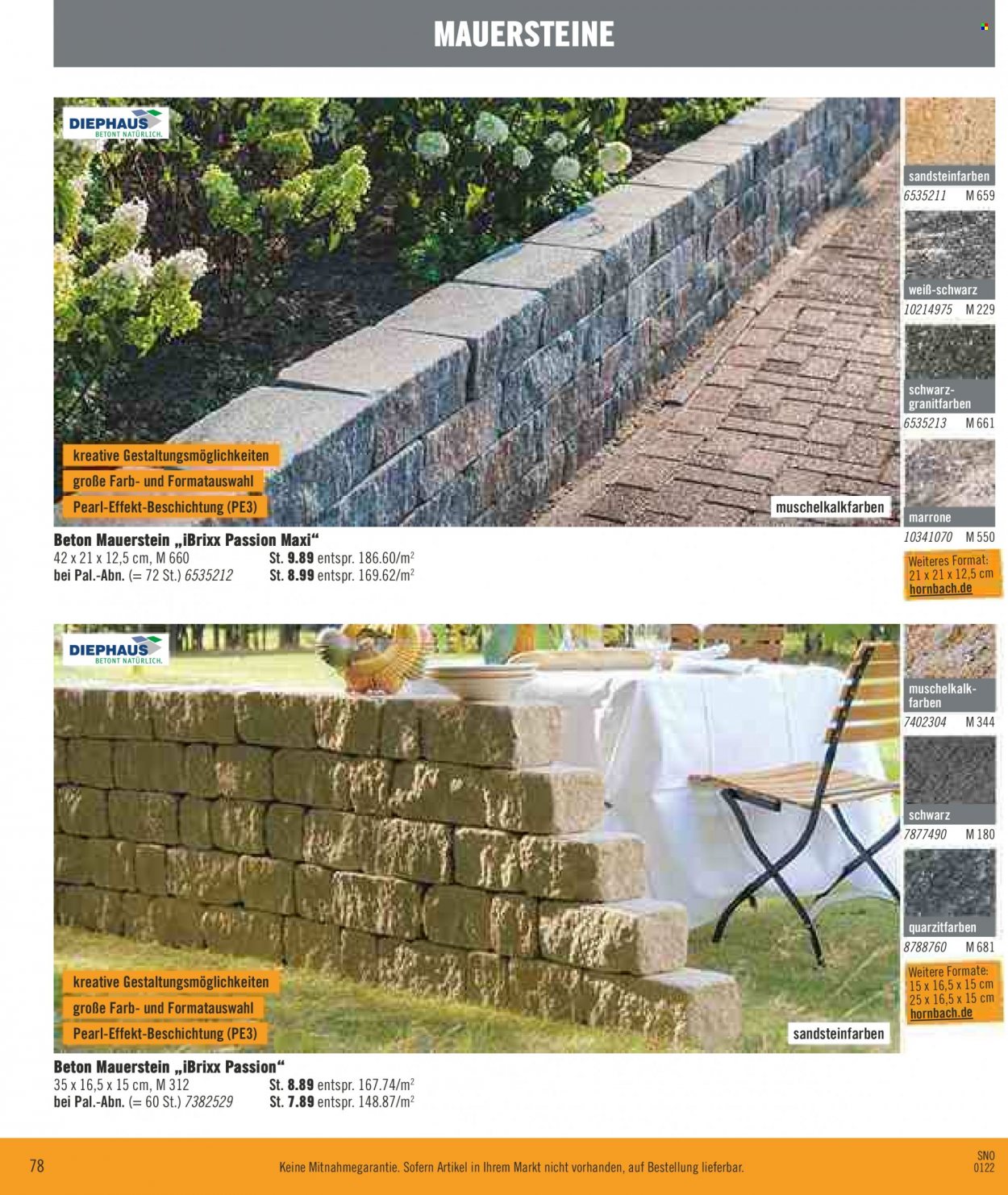 Hornbach Prospekte  - 1.02.2022 - 28.02.2022. Seite 78