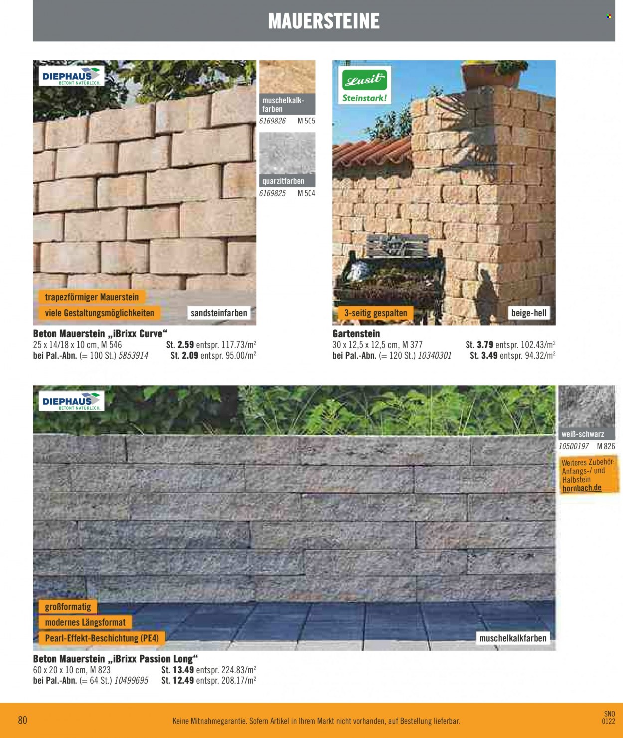 Hornbach Prospekte  - 1.02.2022 - 28.02.2022. Seite 80