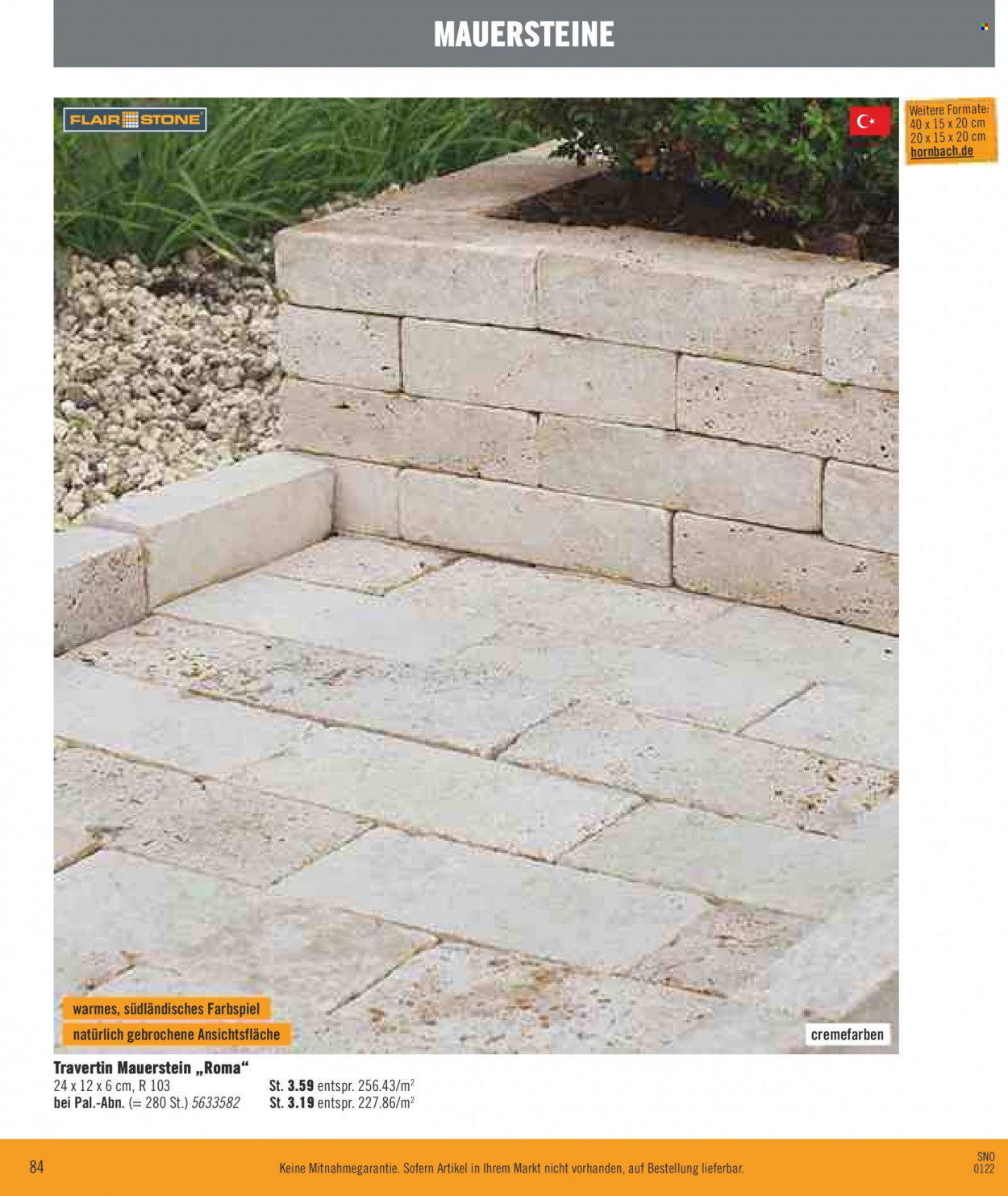 Hornbach Prospekte  - 1.02.2022 - 28.02.2022. Seite 84