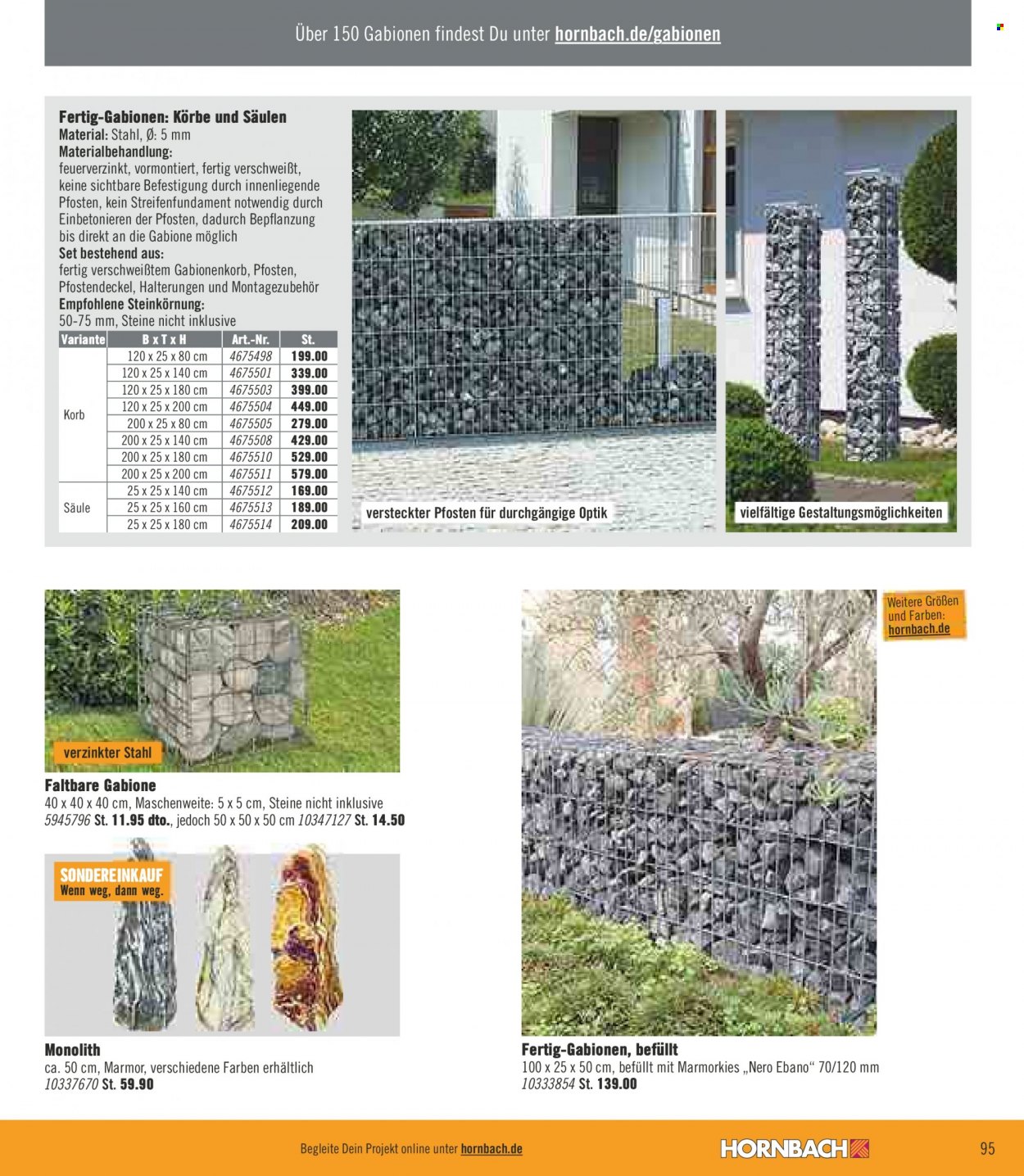 Hornbach Prospekte  - 1.02.2022 - 28.02.2022. Seite 95