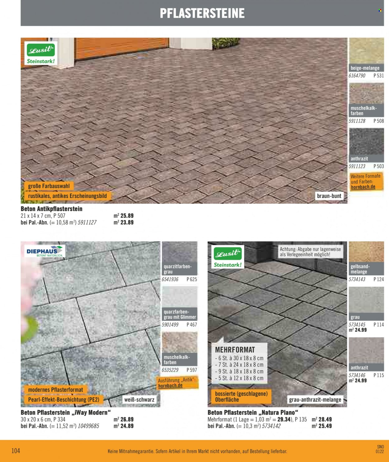 Hornbach Prospekte  - 1.02.2022 - 28.02.2022. Seite 104