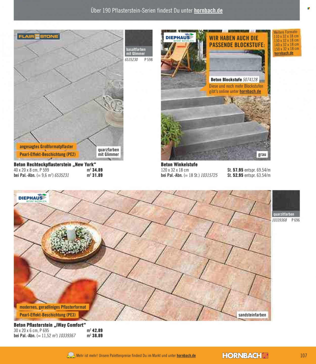 Hornbach Prospekte  - 1.02.2022 - 28.02.2022. Seite 107