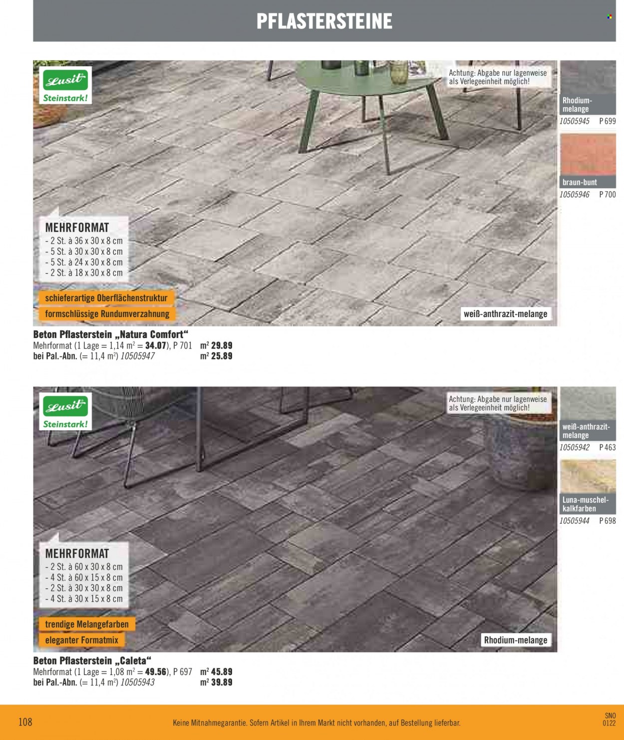Hornbach Prospekte  - 1.02.2022 - 28.02.2022. Seite 108
