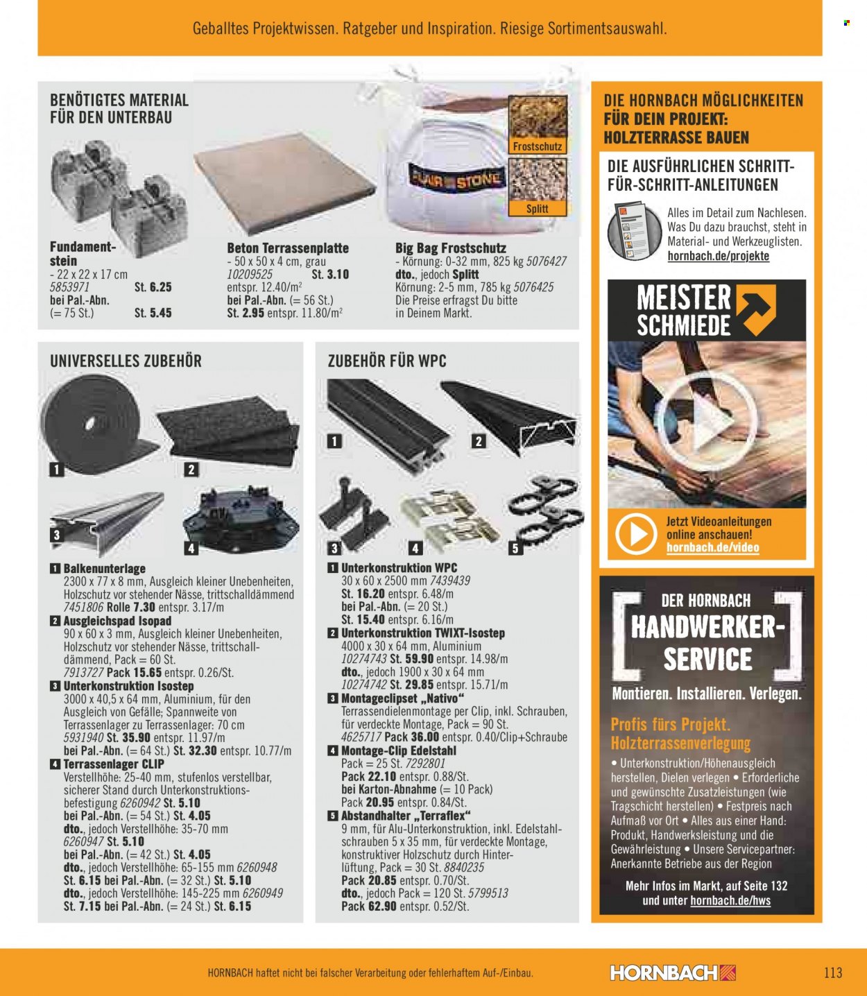 Hornbach Prospekte  - 1.02.2022 - 28.02.2022. Seite 113