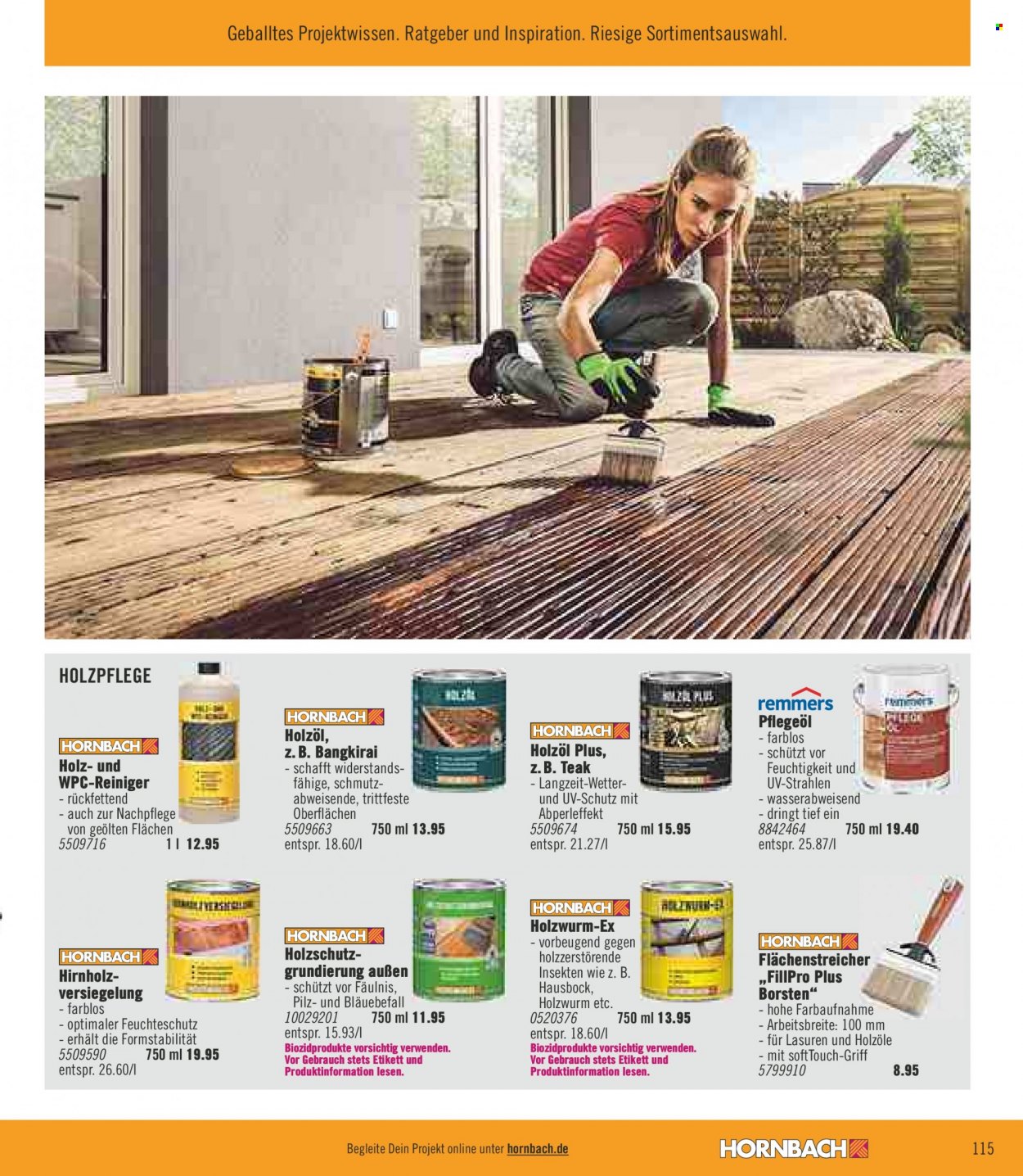 Hornbach Prospekte  - 1.02.2022 - 28.02.2022. Seite 115