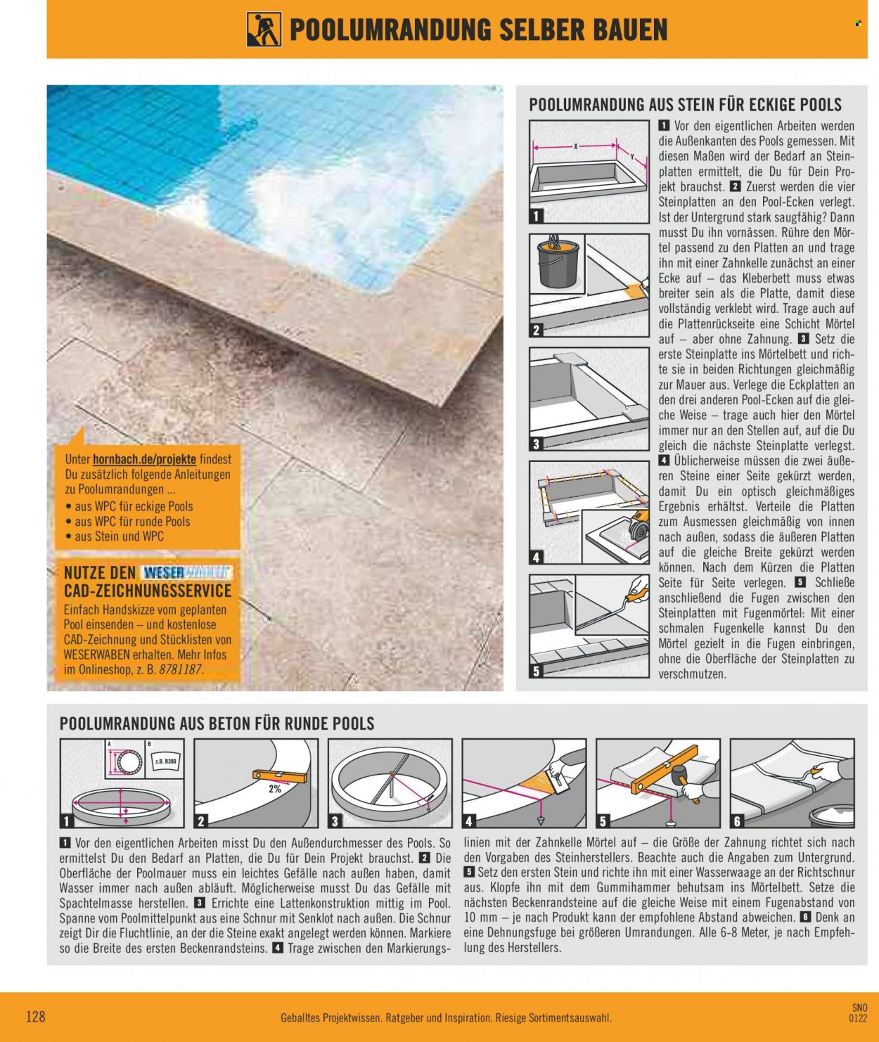 Hornbach Prospekte  - 1.02.2022 - 28.02.2022. Seite 128