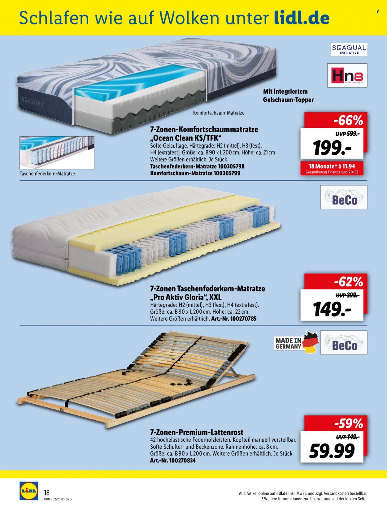 Lidl Prospekte  - 1.02.2022 - 28.02.2022. Seite 18
