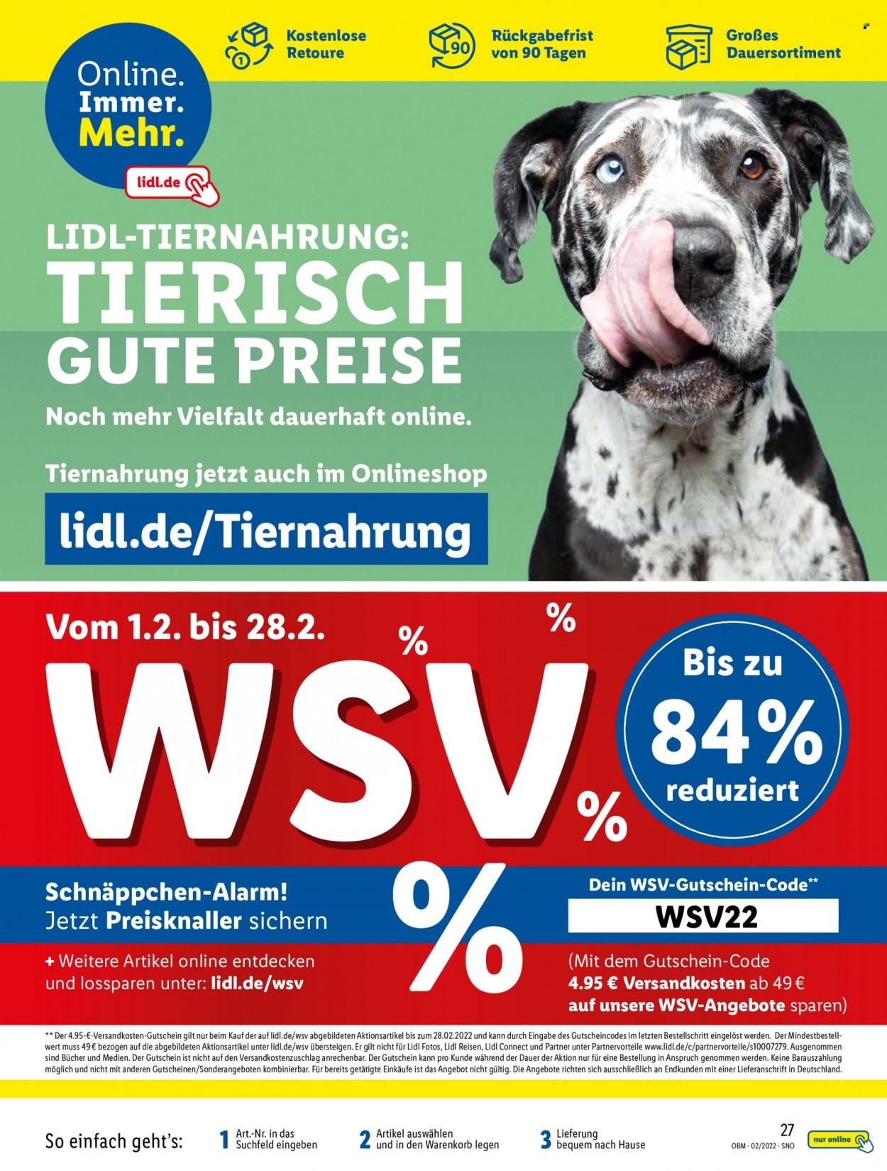 Lidl Prospekte  - 1.02.2022 - 28.02.2022. Seite 27