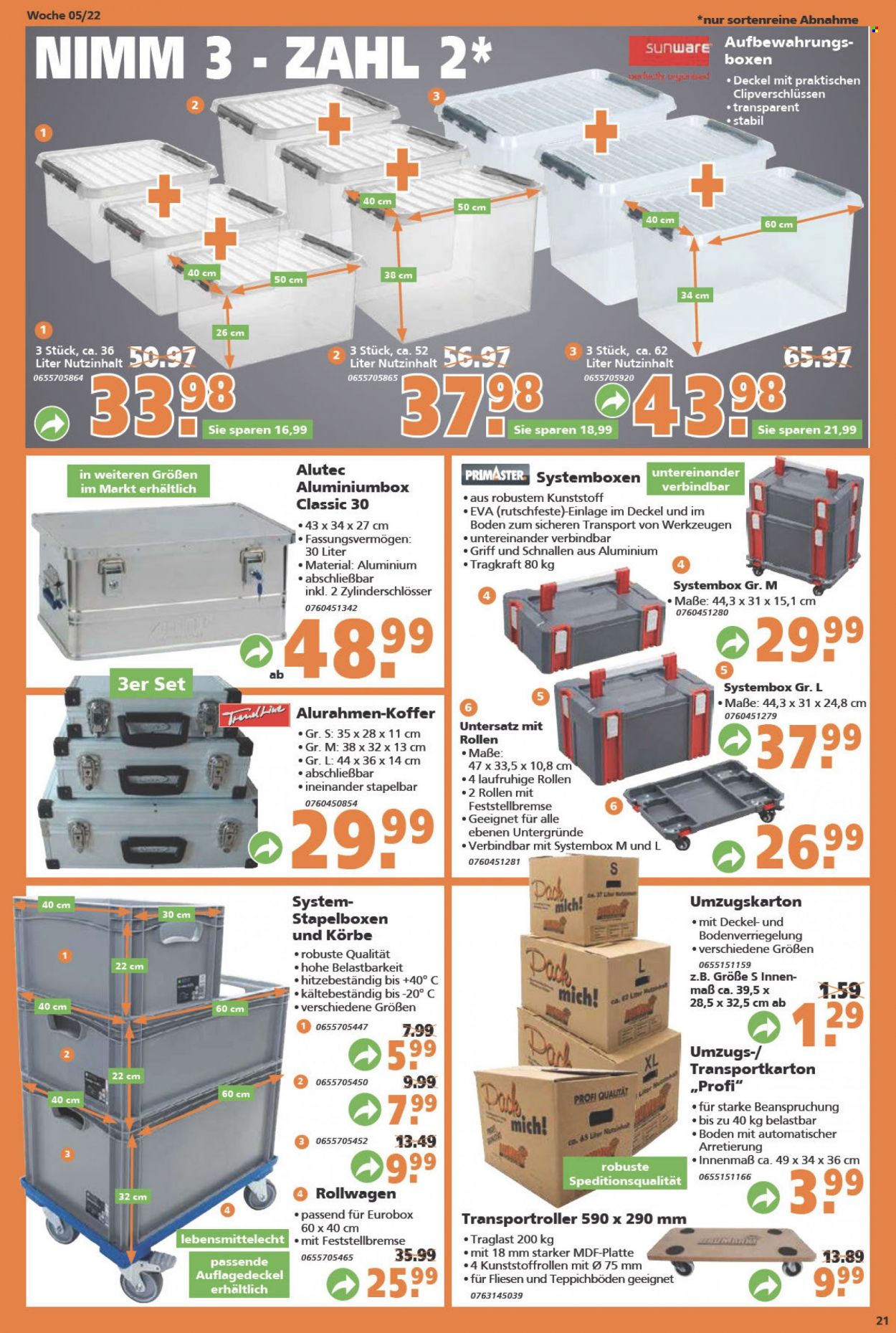 Globus Baumarkt Prospekte  - 1.02.2022 - 8.02.2022. Seite 21