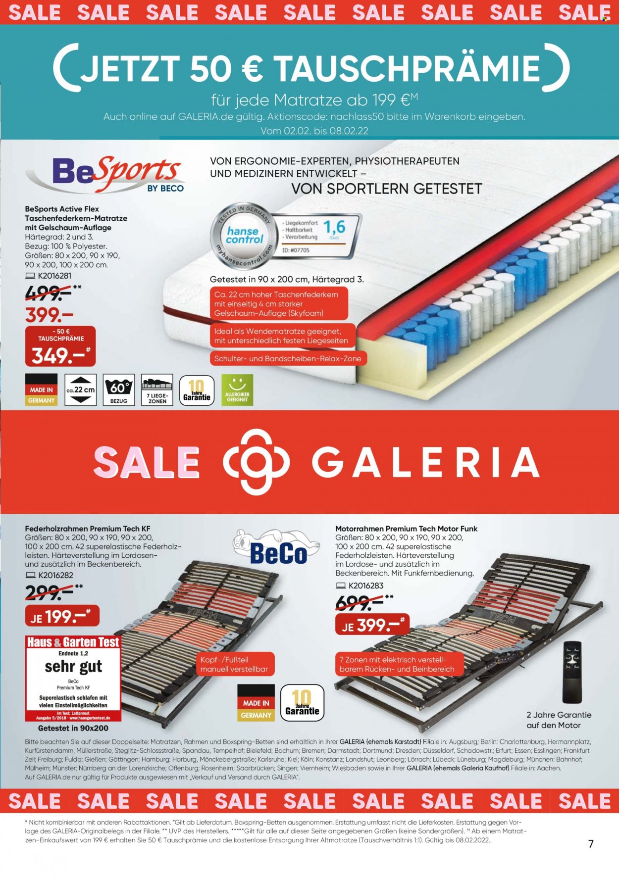 GALERIA Karstadt Kaufhof Prospekte  - 2.02.2022 - 8.02.2022. Seite 7