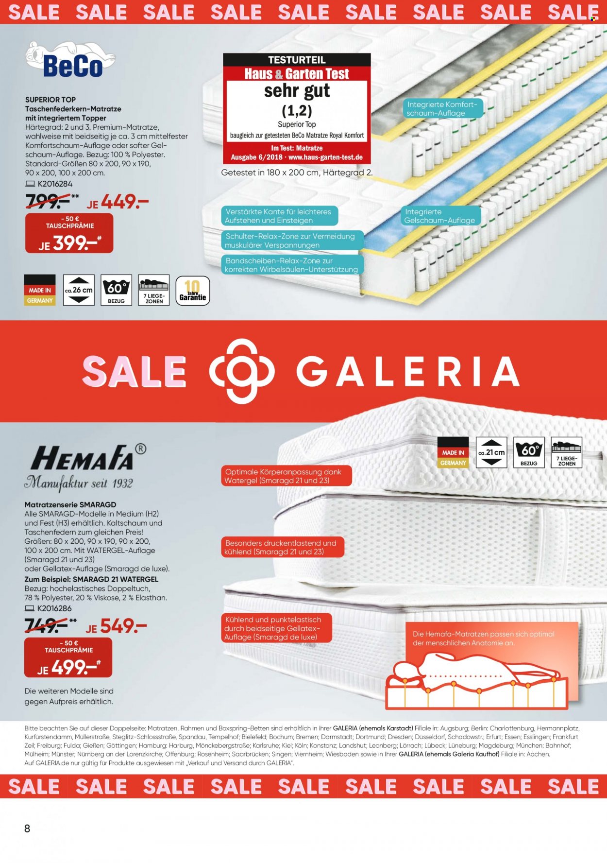 GALERIA Karstadt Kaufhof Prospekte  - 2.02.2022 - 8.02.2022. Seite 8
