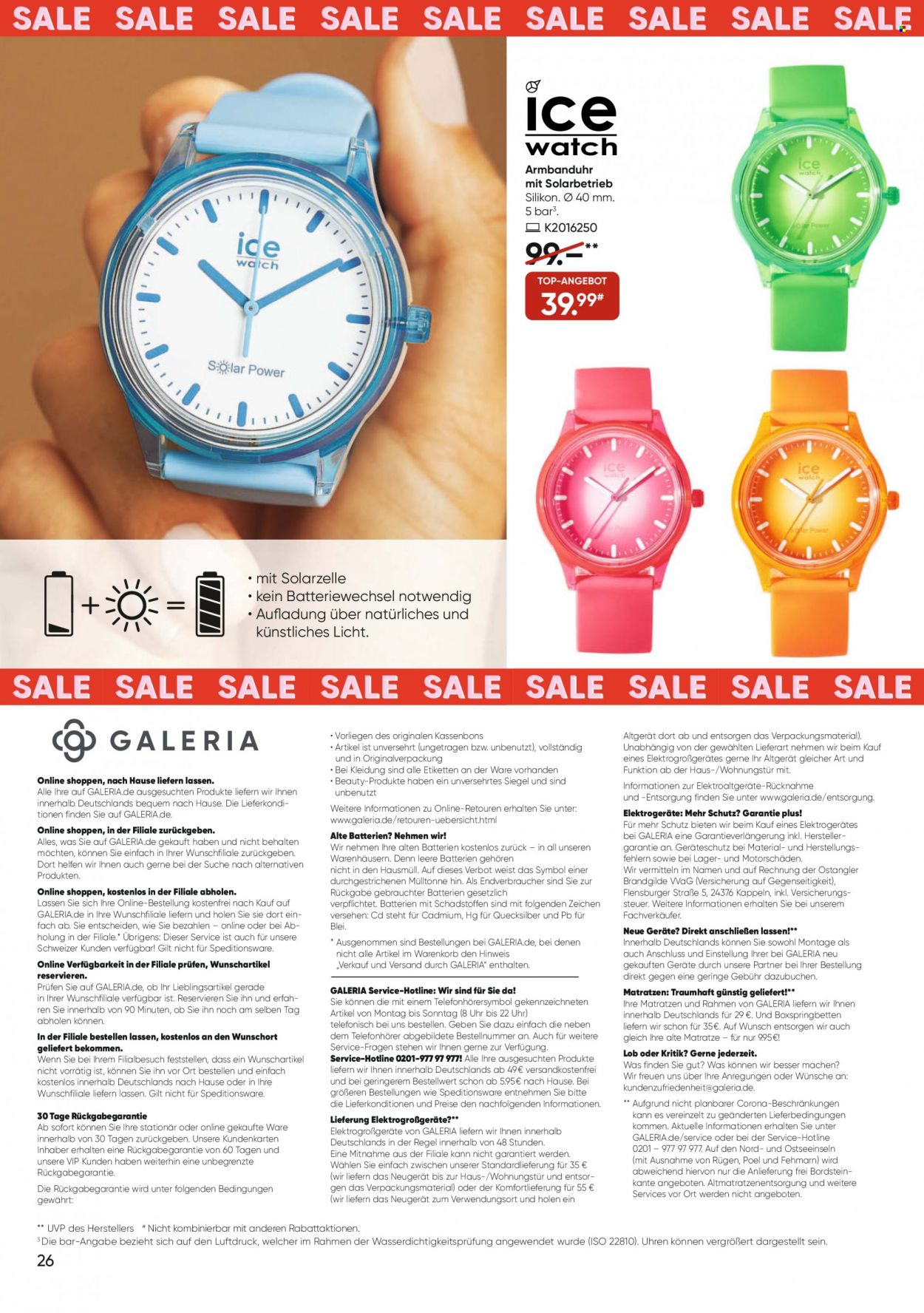 GALERIA Karstadt Kaufhof Prospekte  - 2.02.2022 - 8.02.2022. Seite 26