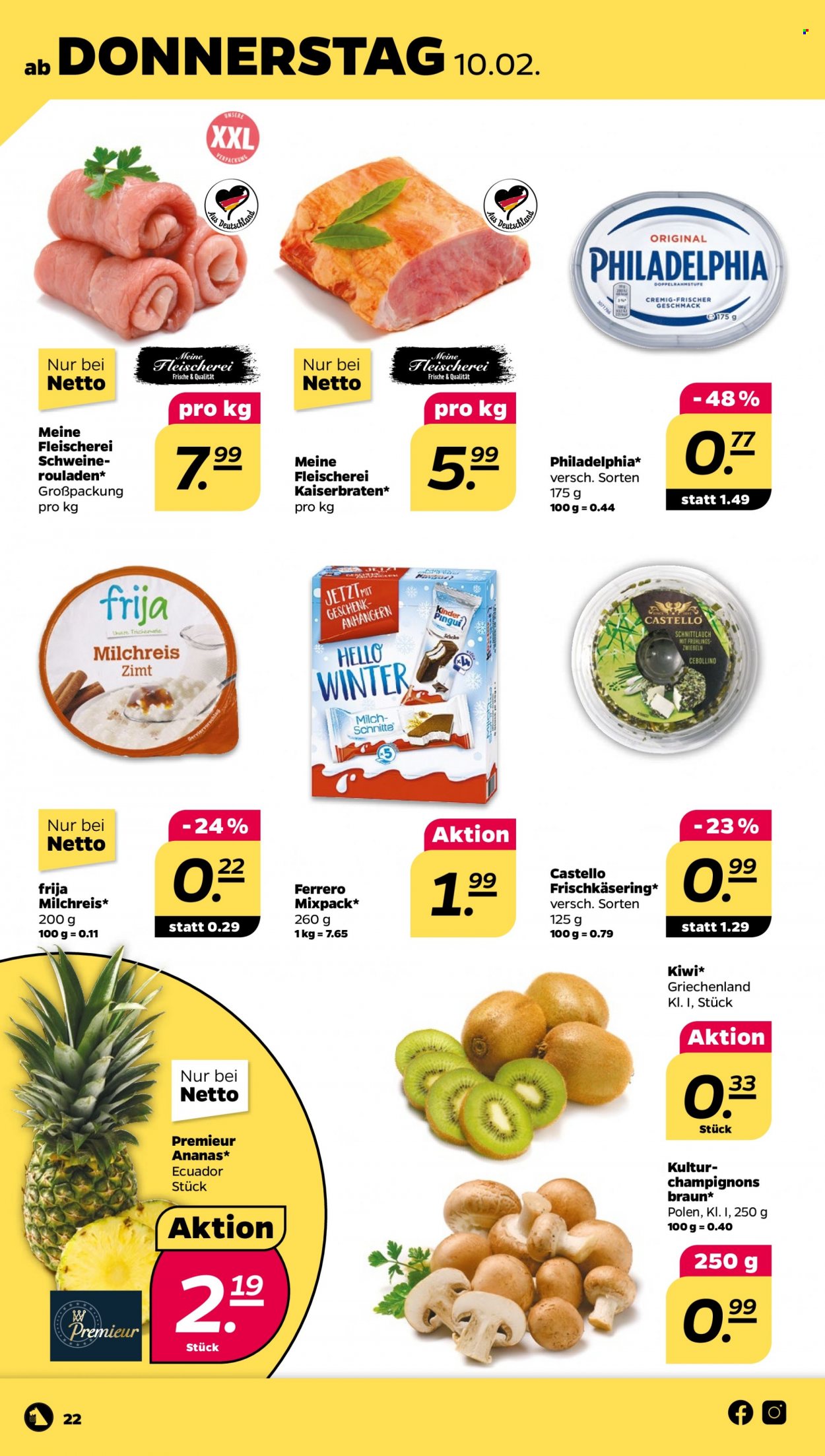 Netto Prospekte  - 7.02.2022 - 12.02.2022. Seite 22