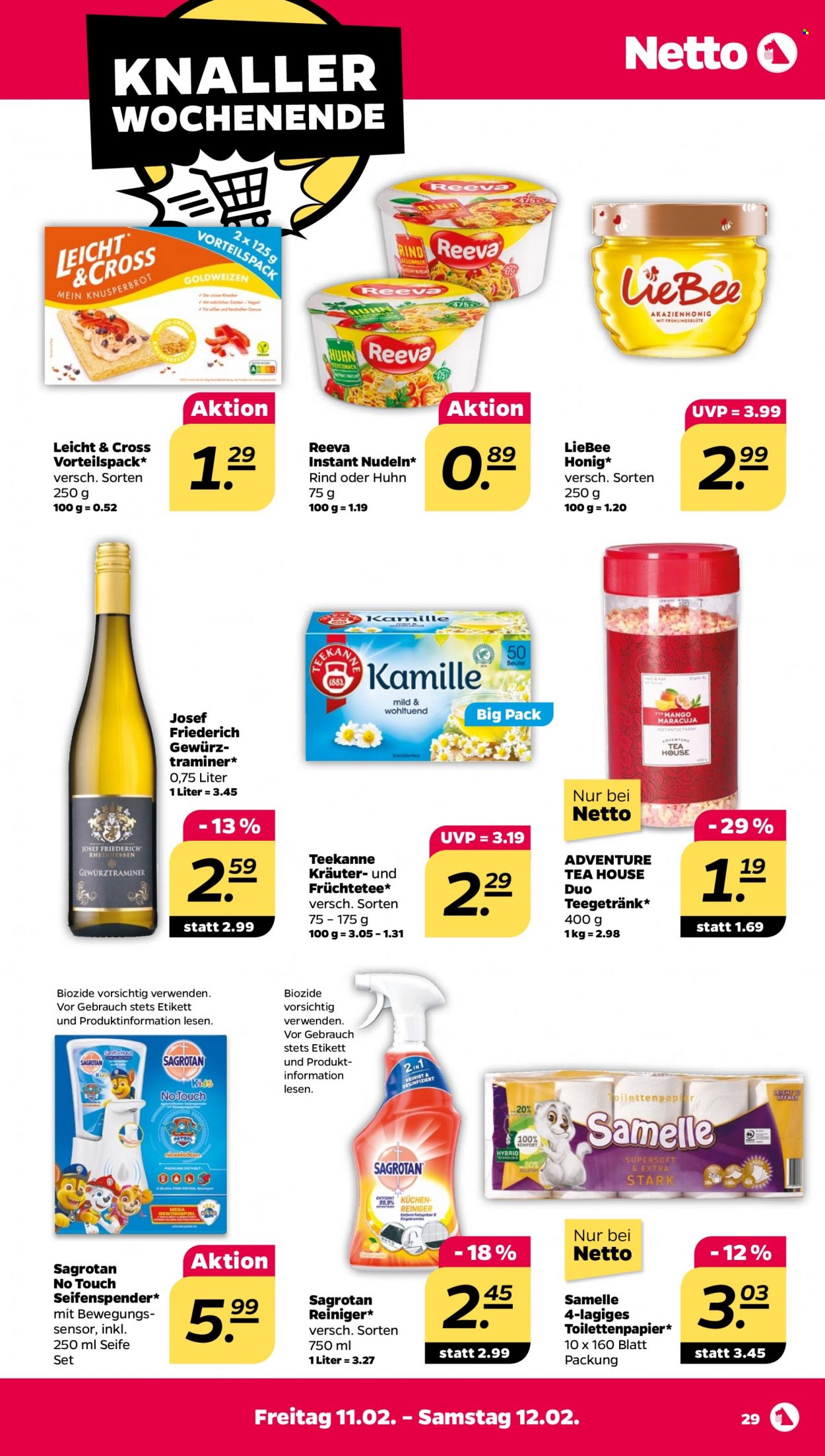 Netto Prospekte  - 7.02.2022 - 12.02.2022. Seite 29