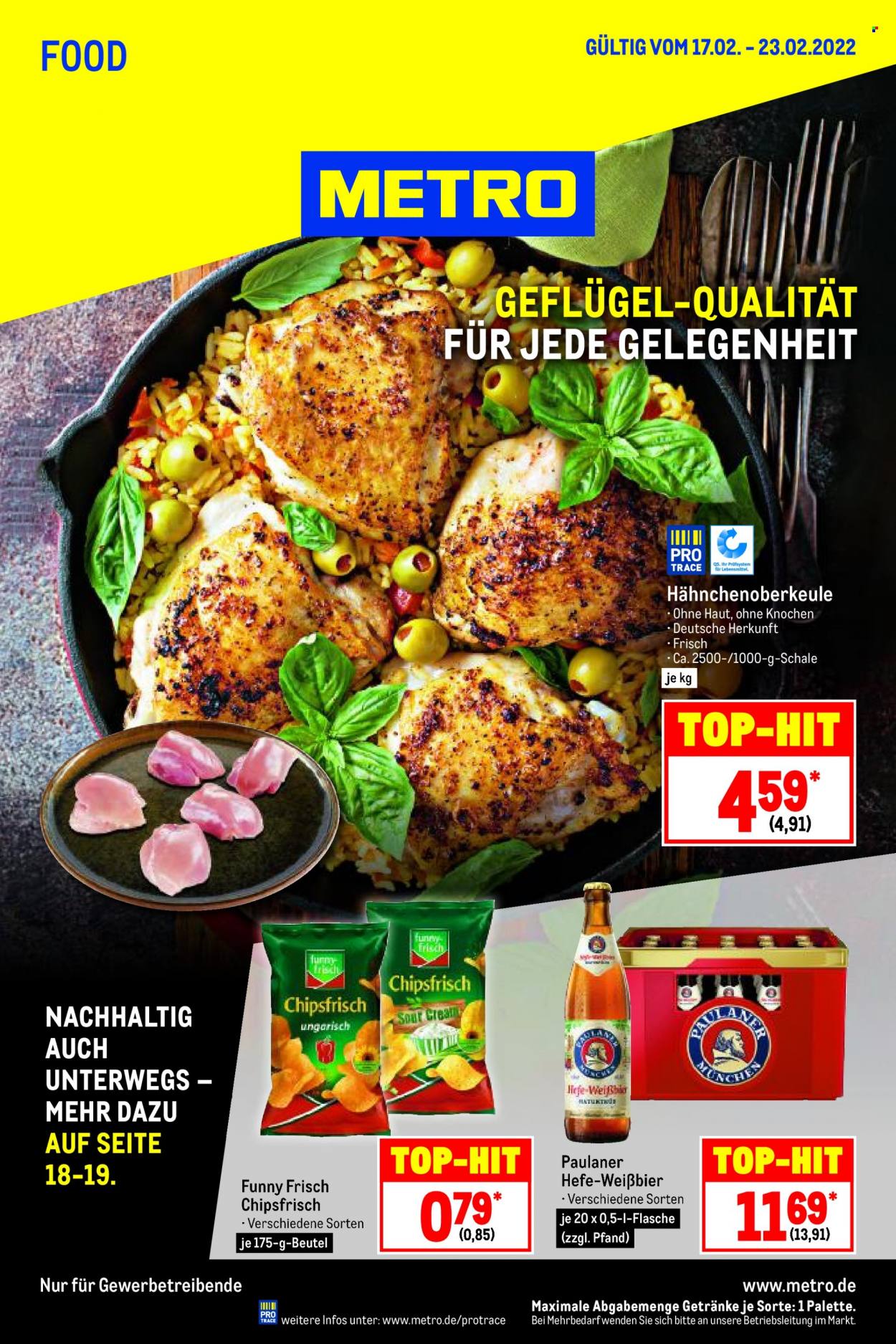 Metro Prospekte  - 17.02.2022 - 23.02.2022. Seite 1