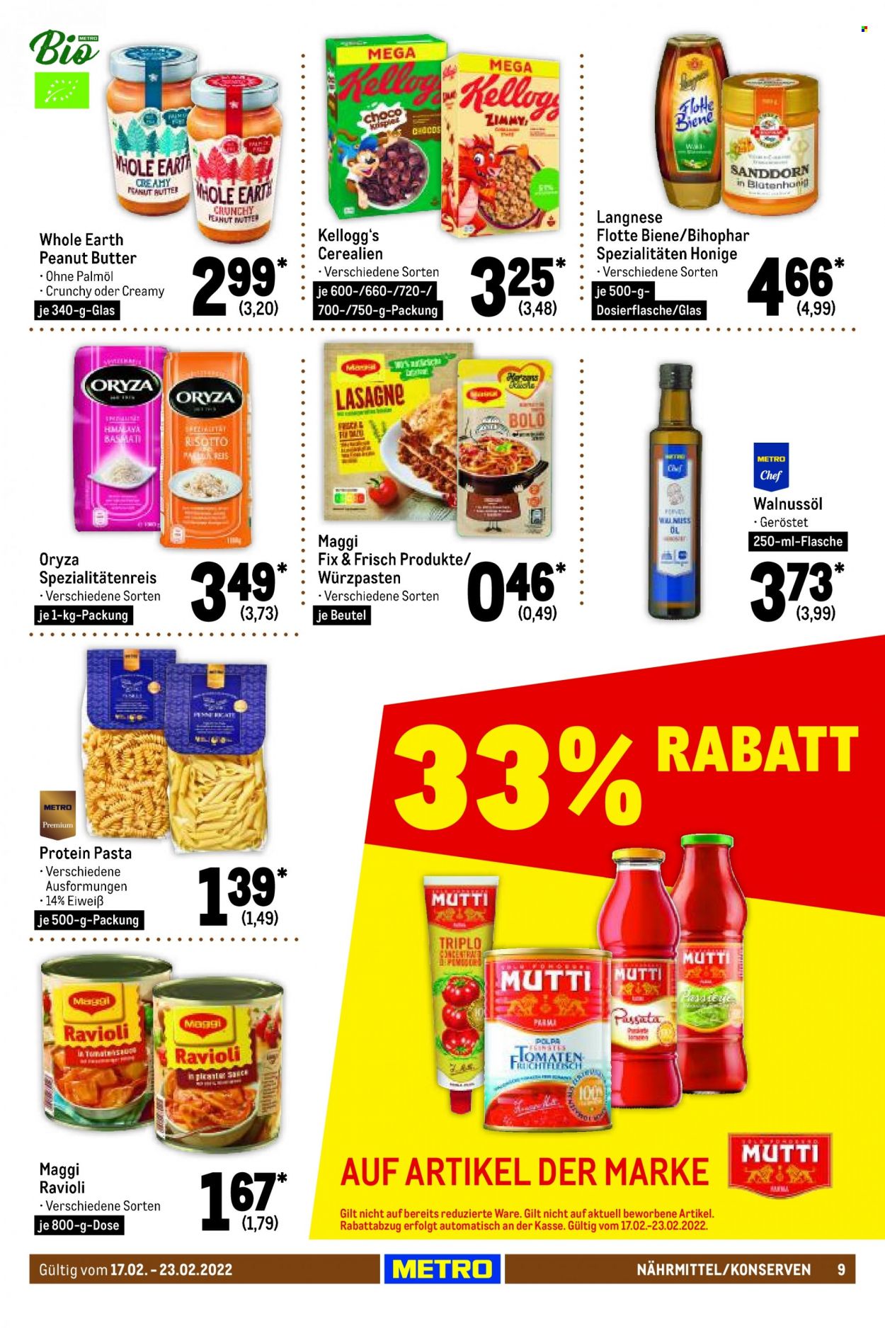 Metro Prospekte  - 17.02.2022 - 23.02.2022. Seite 9