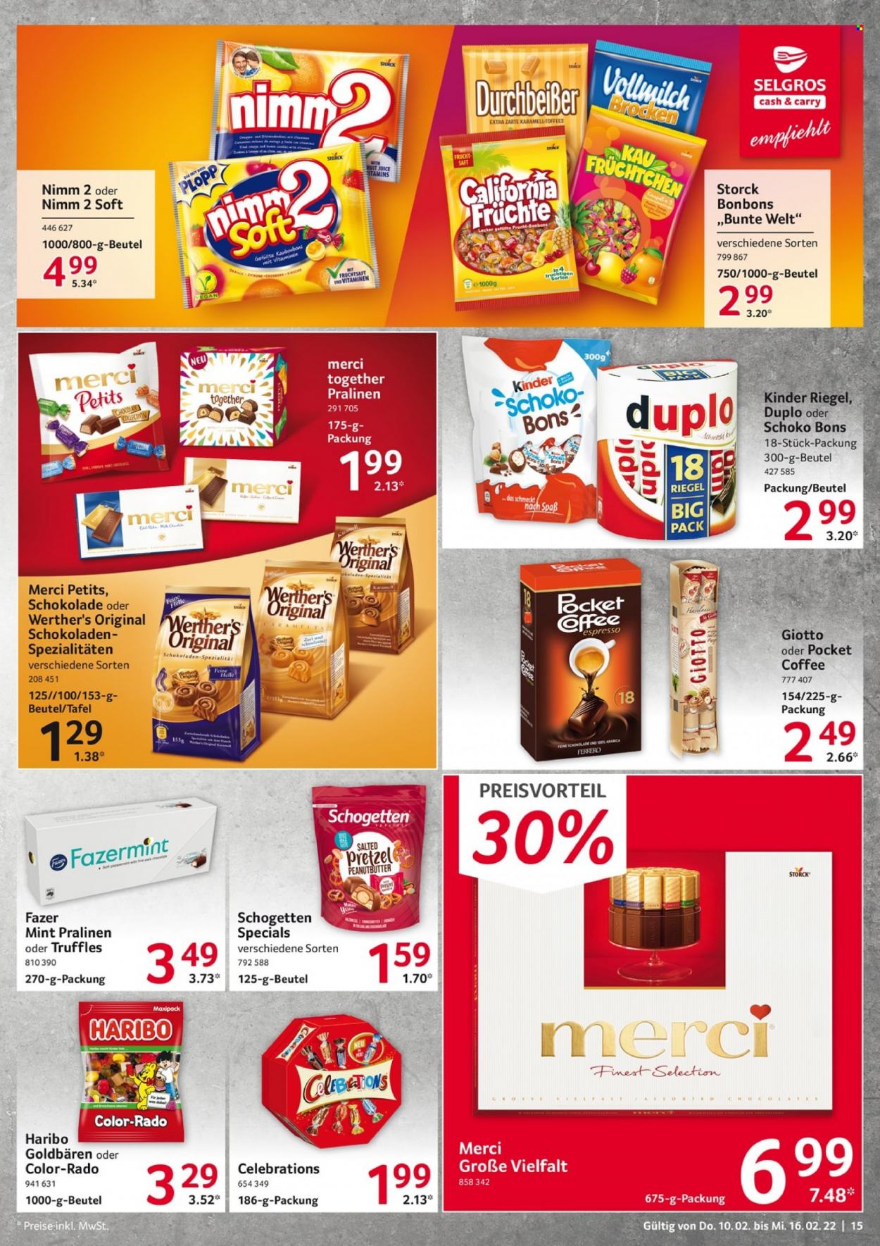 Selgros Prospekte  - 10.02.2022 - 16.02.2022. Seite 15