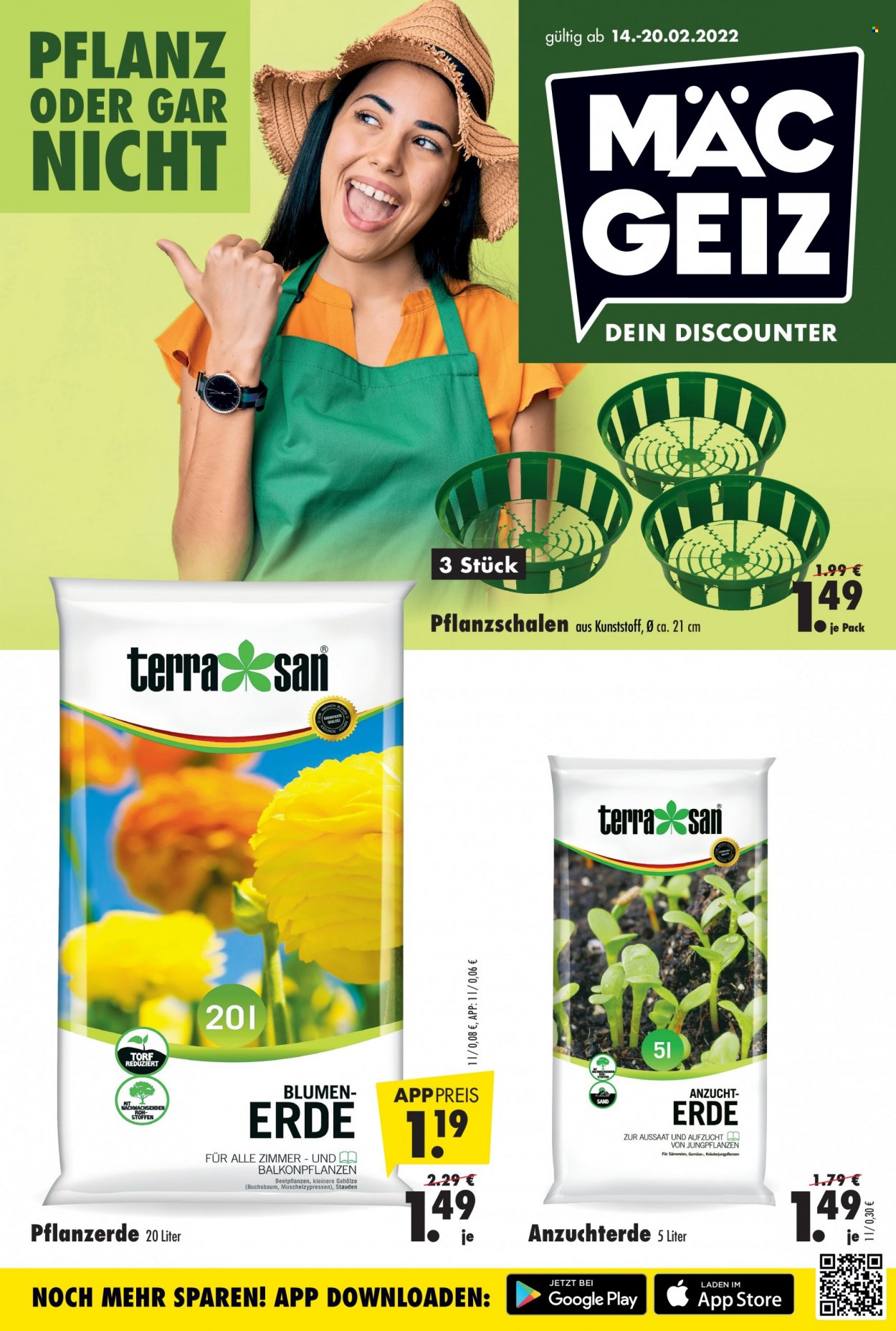 Mäc-Geiz Prospekte  - 14.02.2022 - 20.02.2022. Seite 1