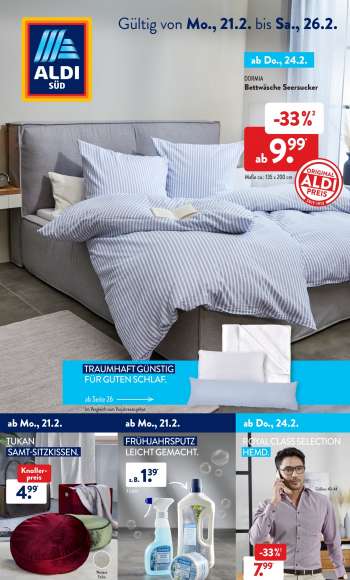 Prospekte ALDI SÜD - 21.02.2022 - 26.02.2022.